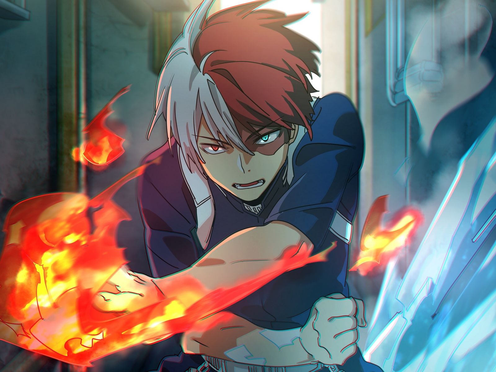 Shouto Todoroki, My Hero Academia, eroi, 1600x1200 900p, PC