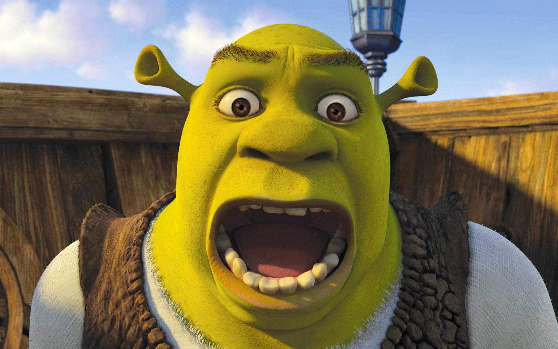 Shrek volto sorpreso, 1920x1200 WUXGA, PC