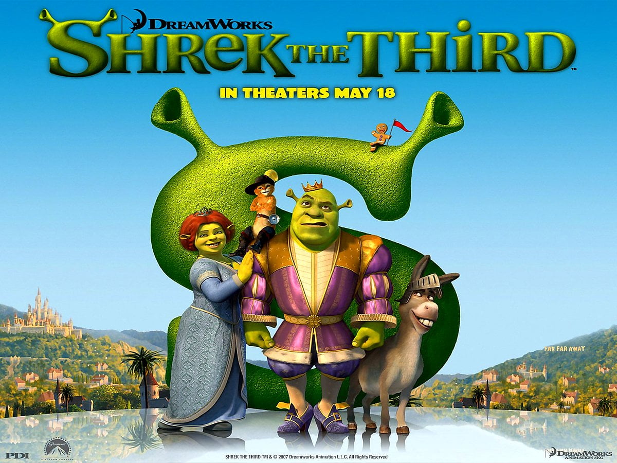Shrek the Third personaggi film, 1200x900 HD, PC