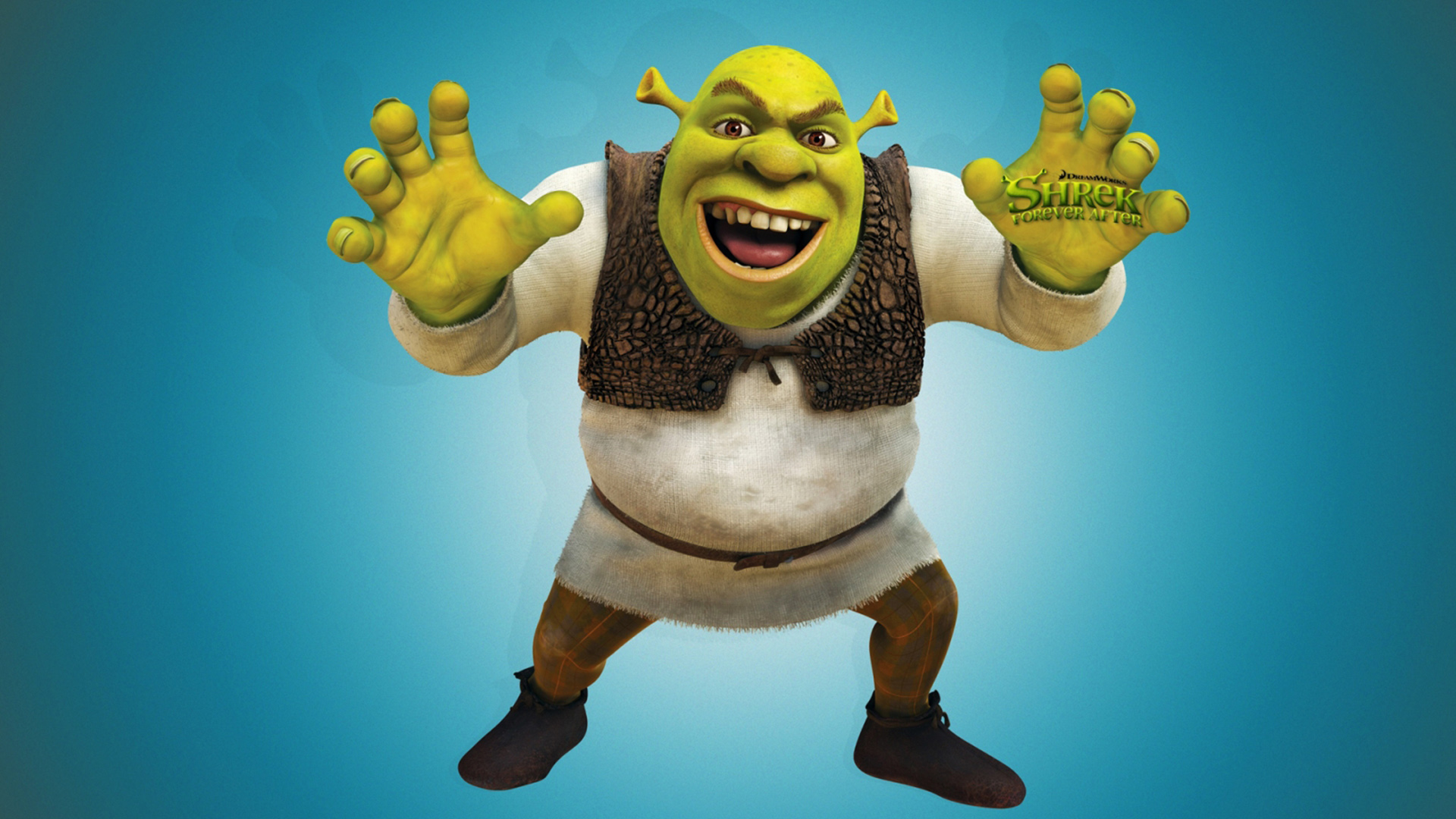 Shrek personaggio animato, 1920x1080 Full HD, Laptop
