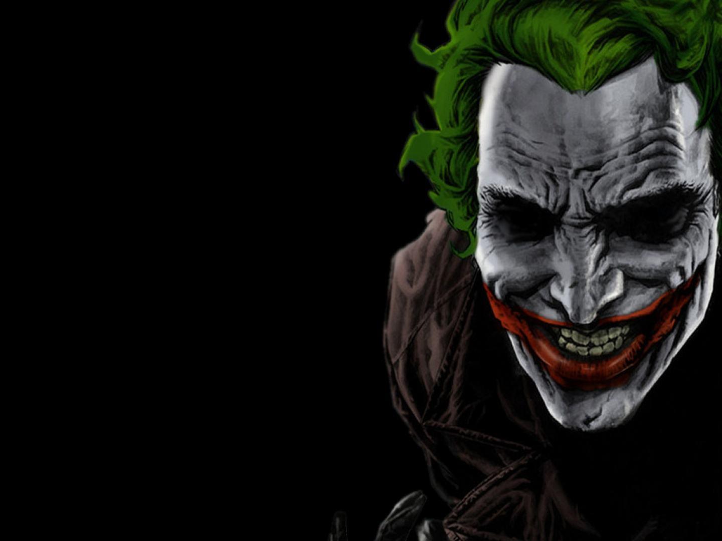 Joker maschera bianca inquietante, DC Comics, 1440x1080 HD, Desktop