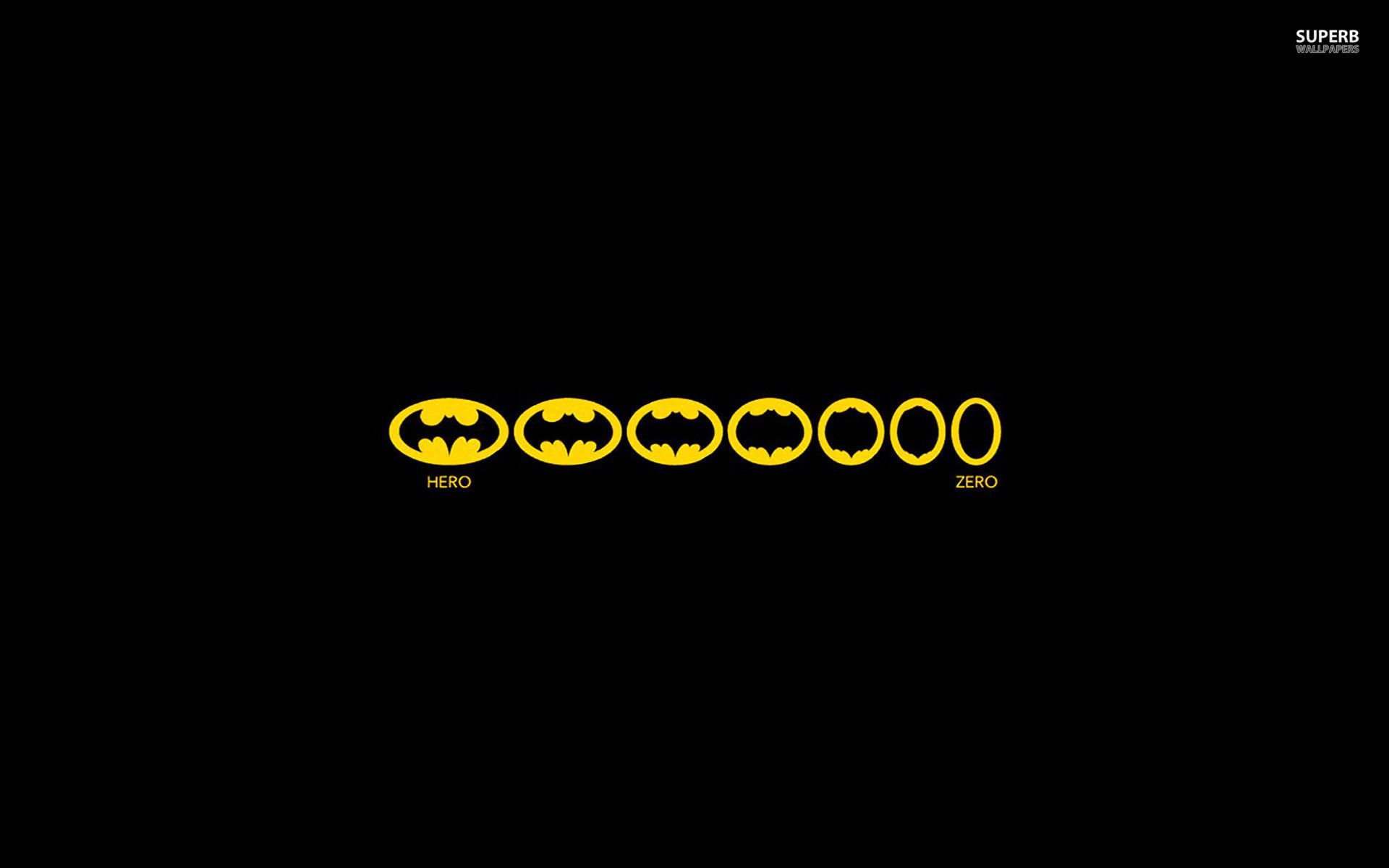 Loghi Batman da eroe a zero, Gotham, 1920x1200 Full HD+ WUXGA, Laptop