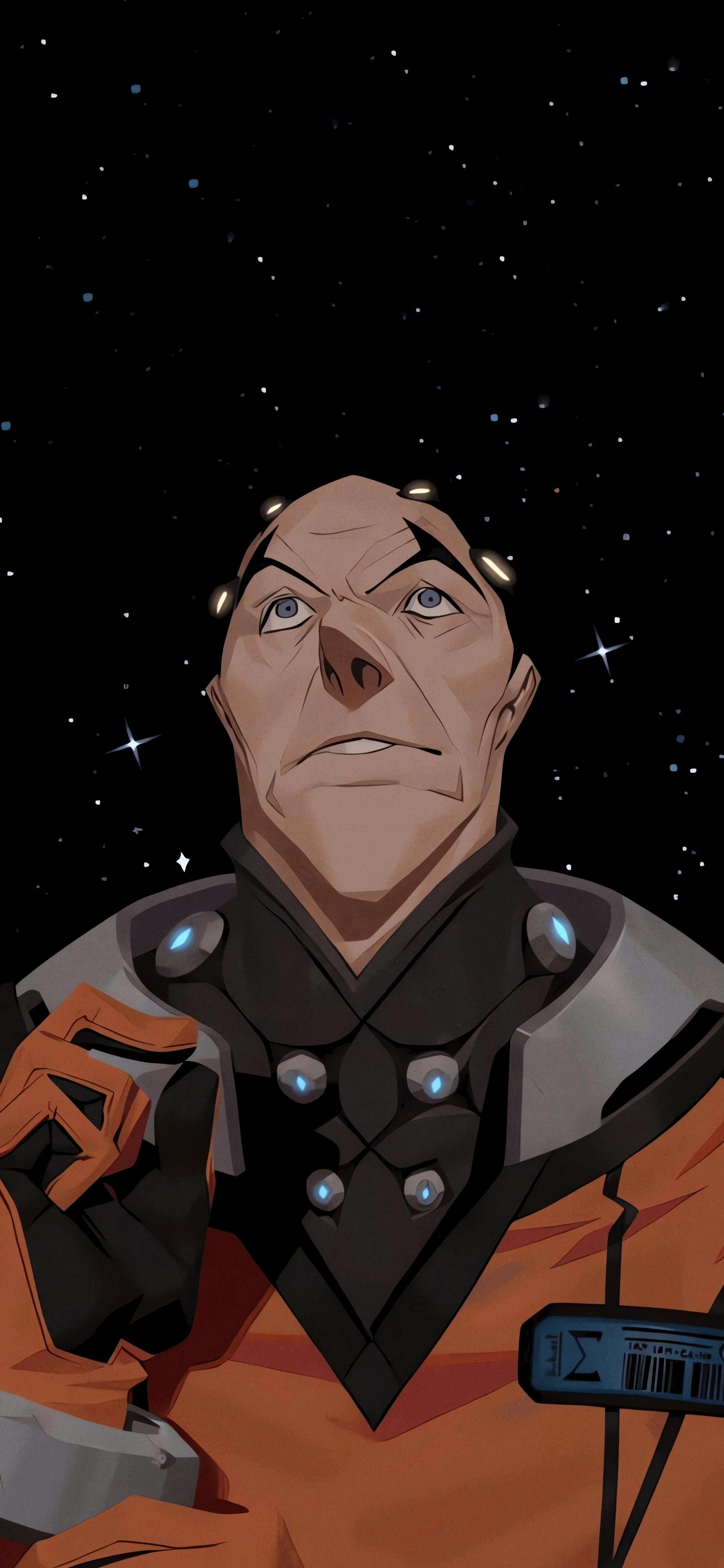 Sigma Overwatch, cielo stellato, Blizzard, 2084x4514 Full HD Verticale, Smartphone