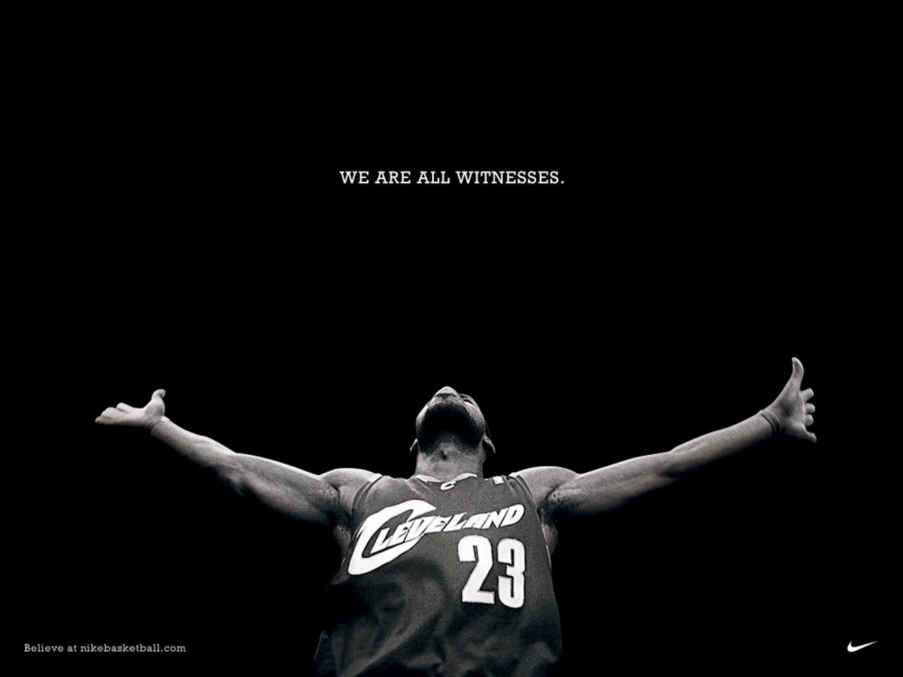 LeBron James Cleveland silhouette, NBA, 1280x960 HD, Desktop