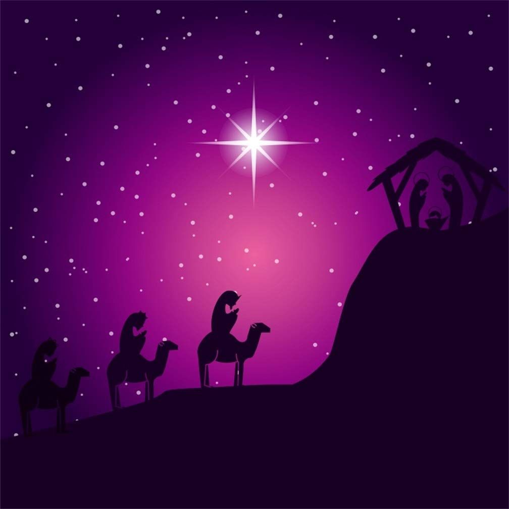 Silhouette Re Magi Presepe, 7271x4827 Ultra HD, 4K TV
