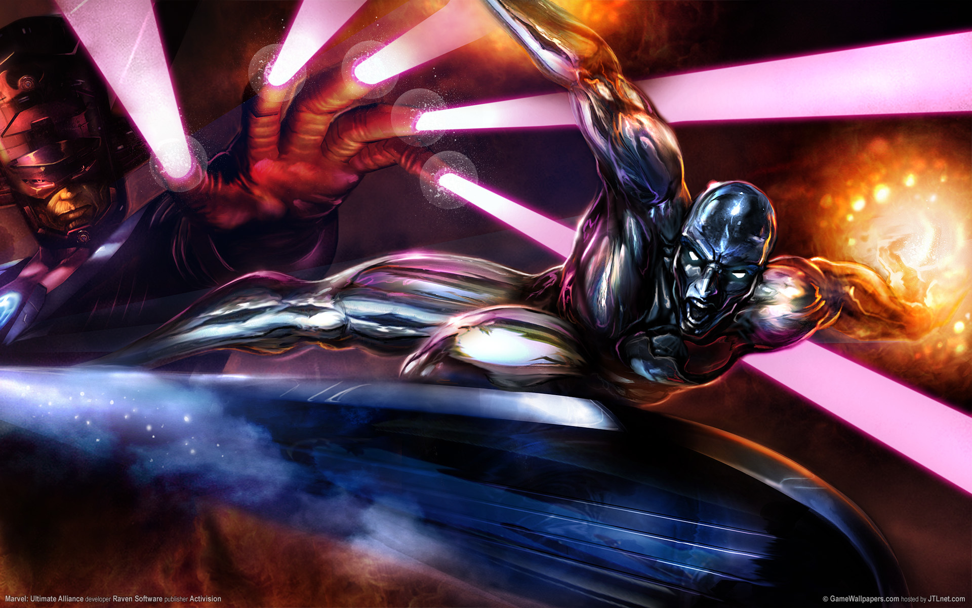 Silver Surfer Marvel Comics, 1920x1200 WUXGA, iMac