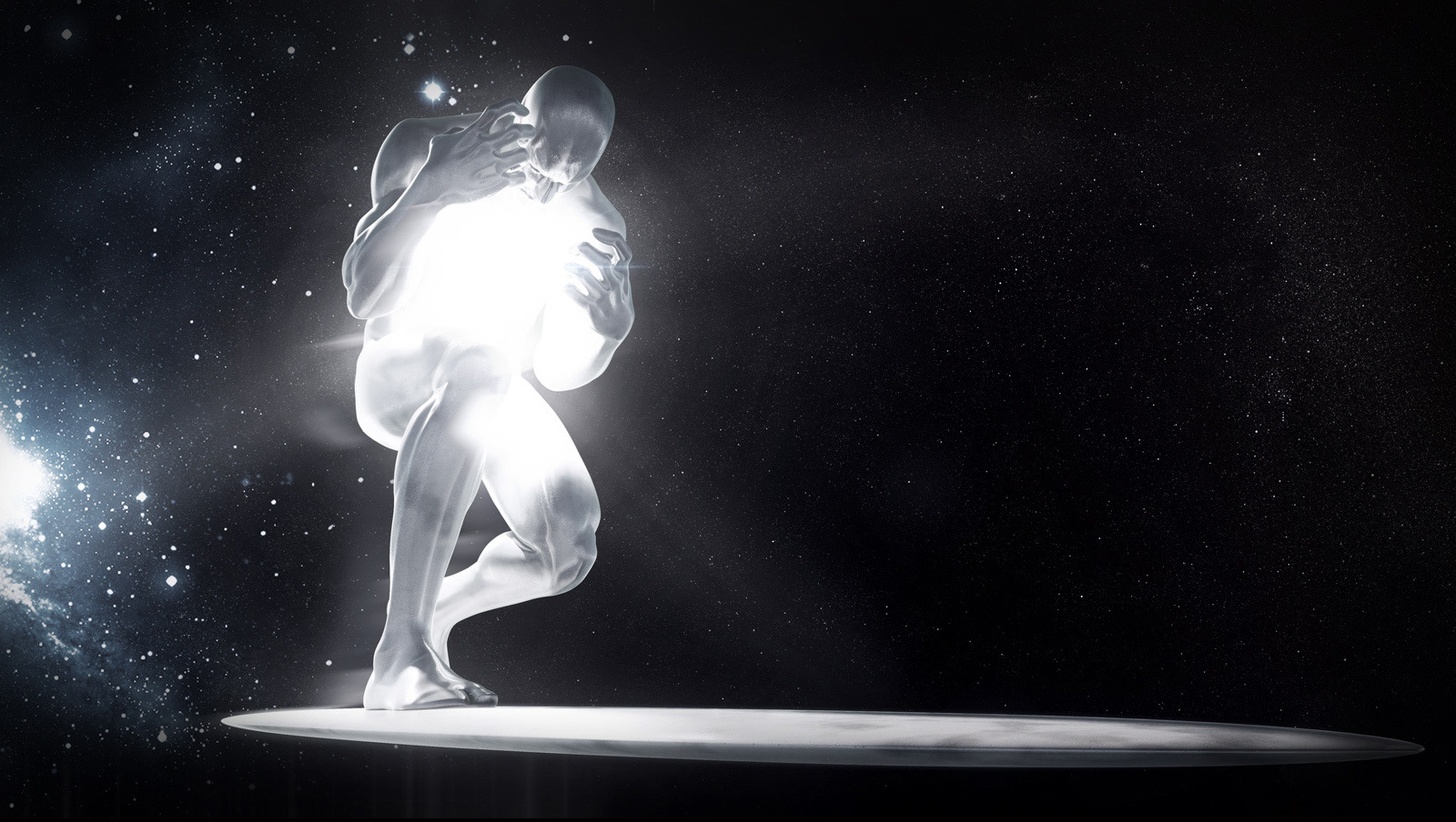Silver Surfer nello spazio, 1600x904 HD, PC