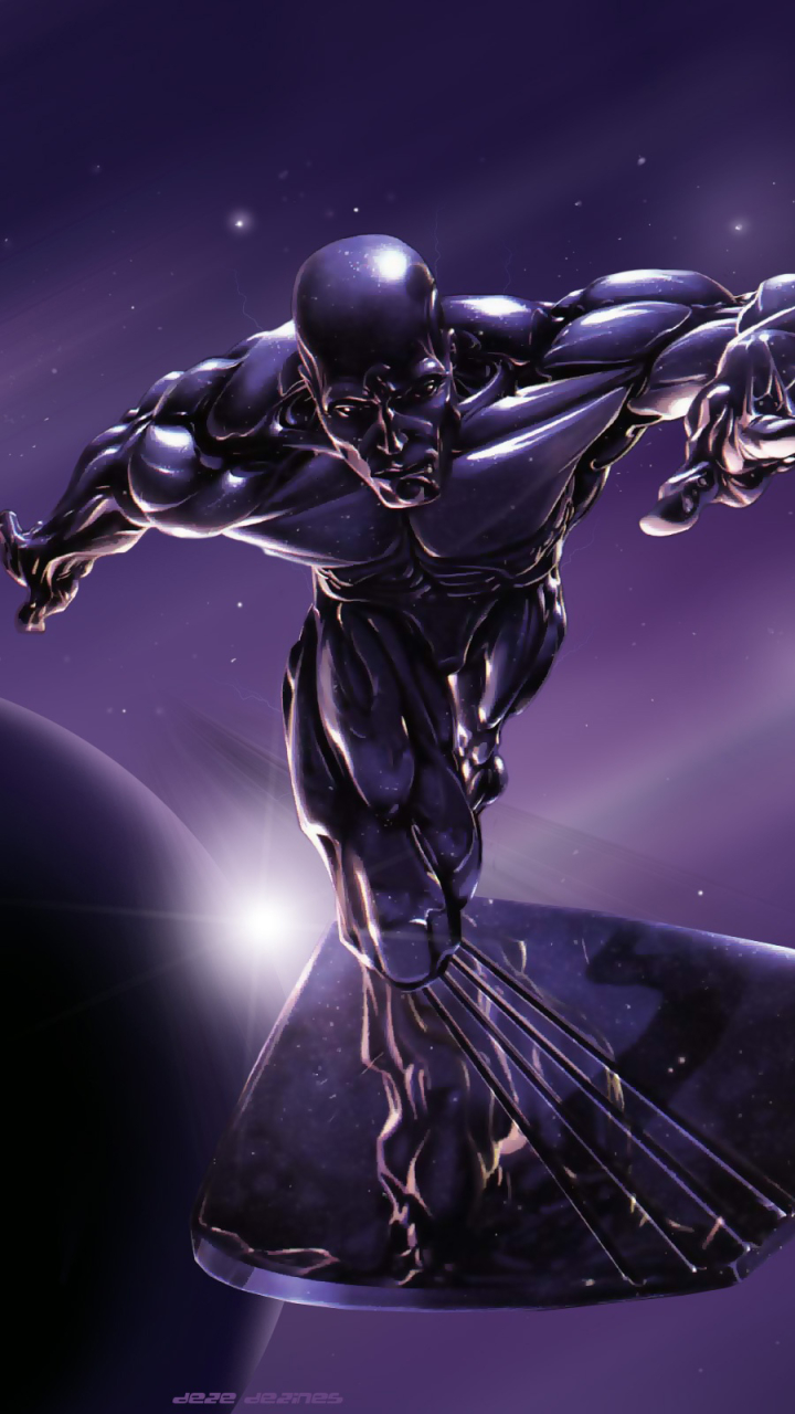 Silver Surfer nello spazio, 720x1280 Full HD Verticale, Smartphone
