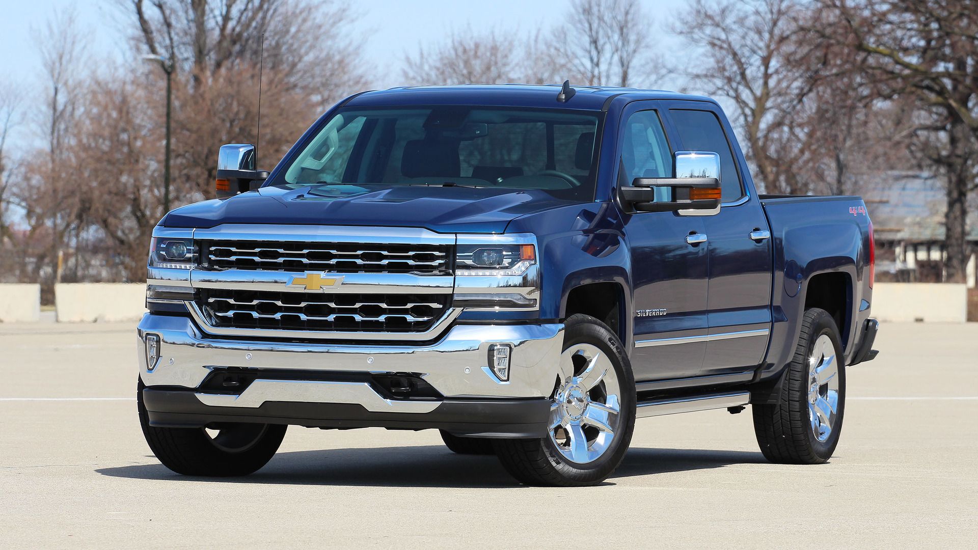 Chevy Silverado blu, 1920x1080 1080p, Desktop