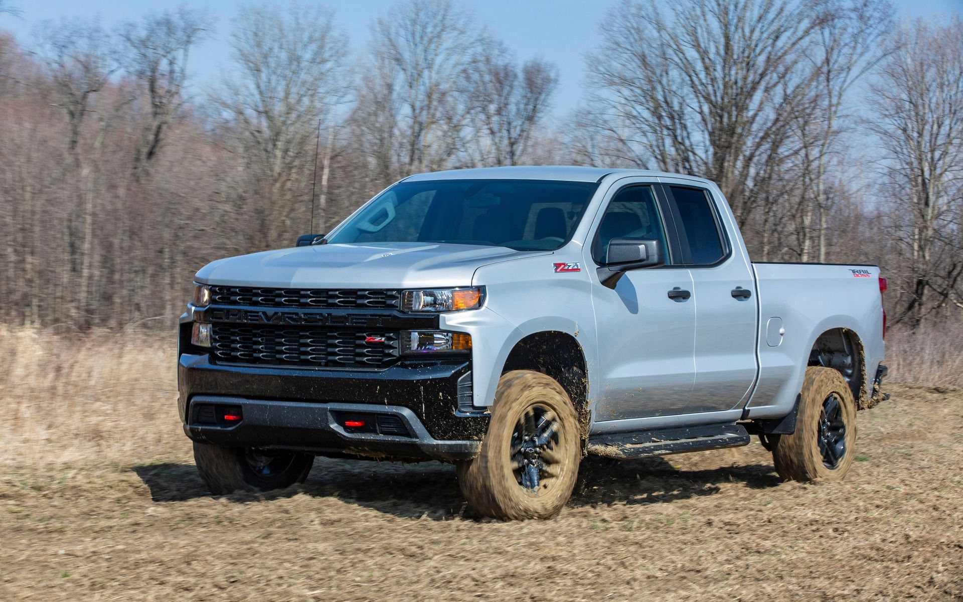 Chevrolet Silverado grigio pickup, 1920x1200 Full HD+ WUXGA, iMac