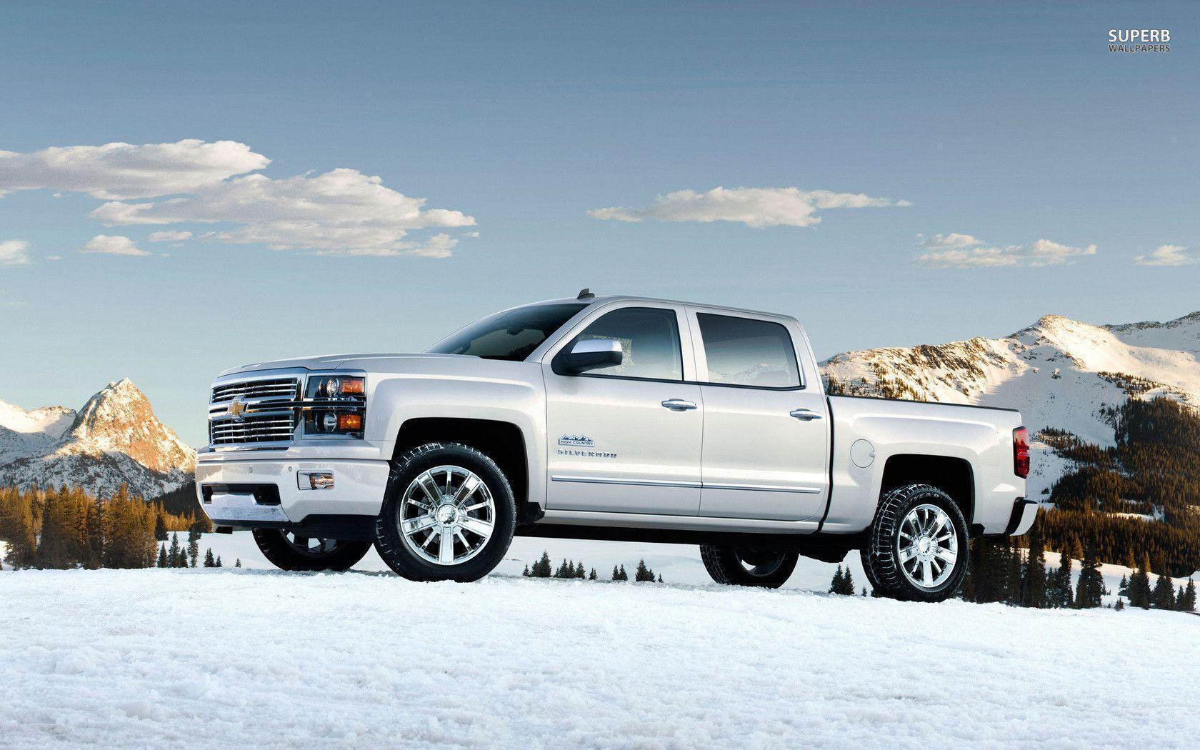 Chevy Silverado bianco neve, 1680x1050 HD Ready, PC