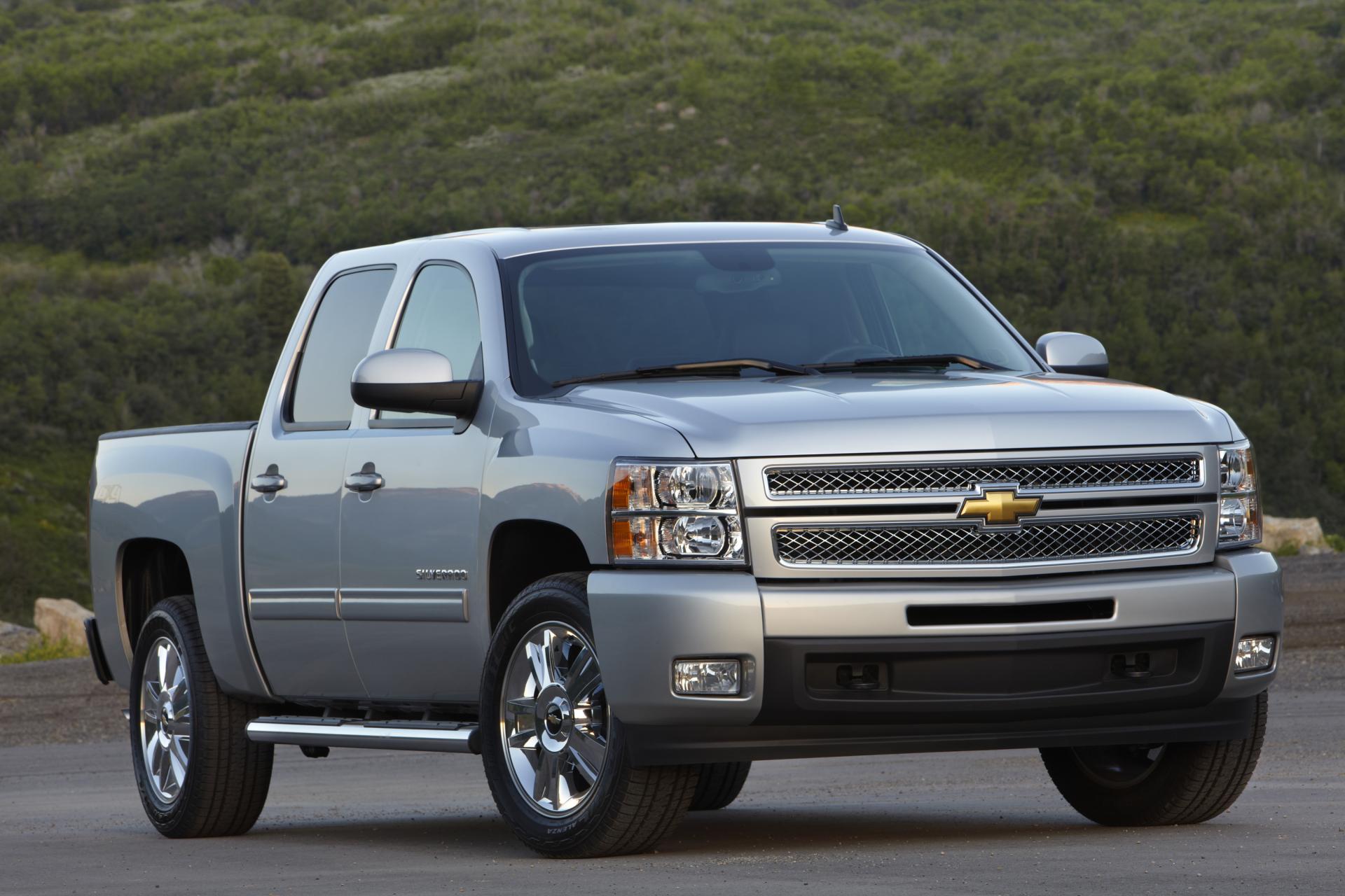 Chevrolet Silverado argento pickup, 1920x1280 Full HD+, Desktop