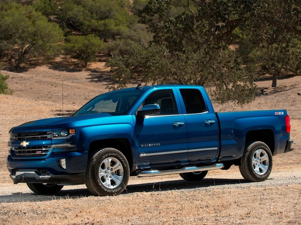 Chevrolet Silverado blu pickup, 1024x768 HD, PC Desktop