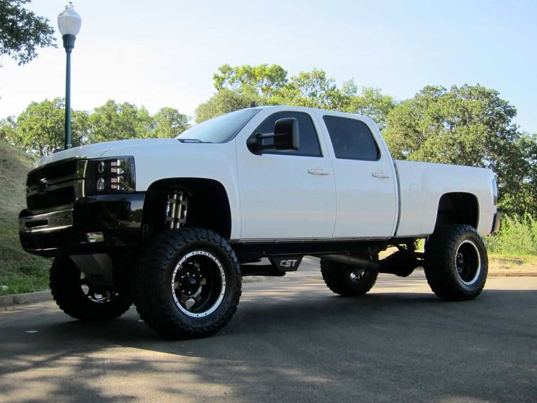 Chevrolet Silverado bianco sollevato, 1100x825 HD, iMac