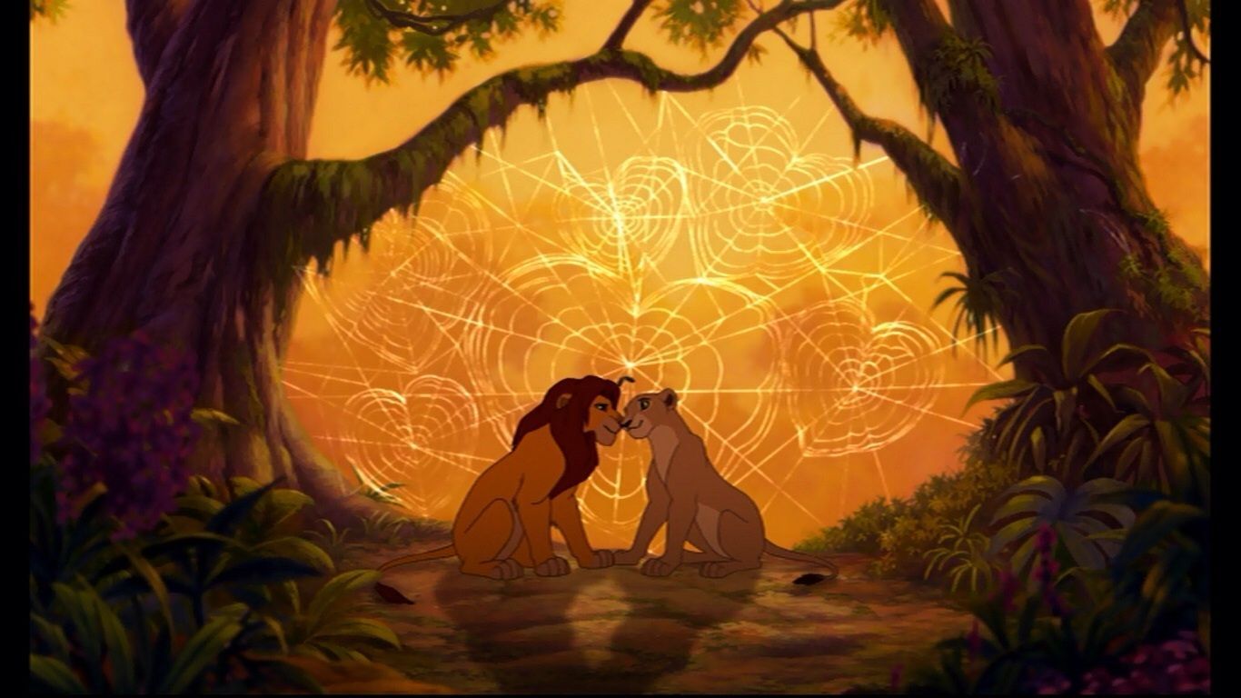 Simba e Nala, Re Leone, 1366x768 720p, Laptop