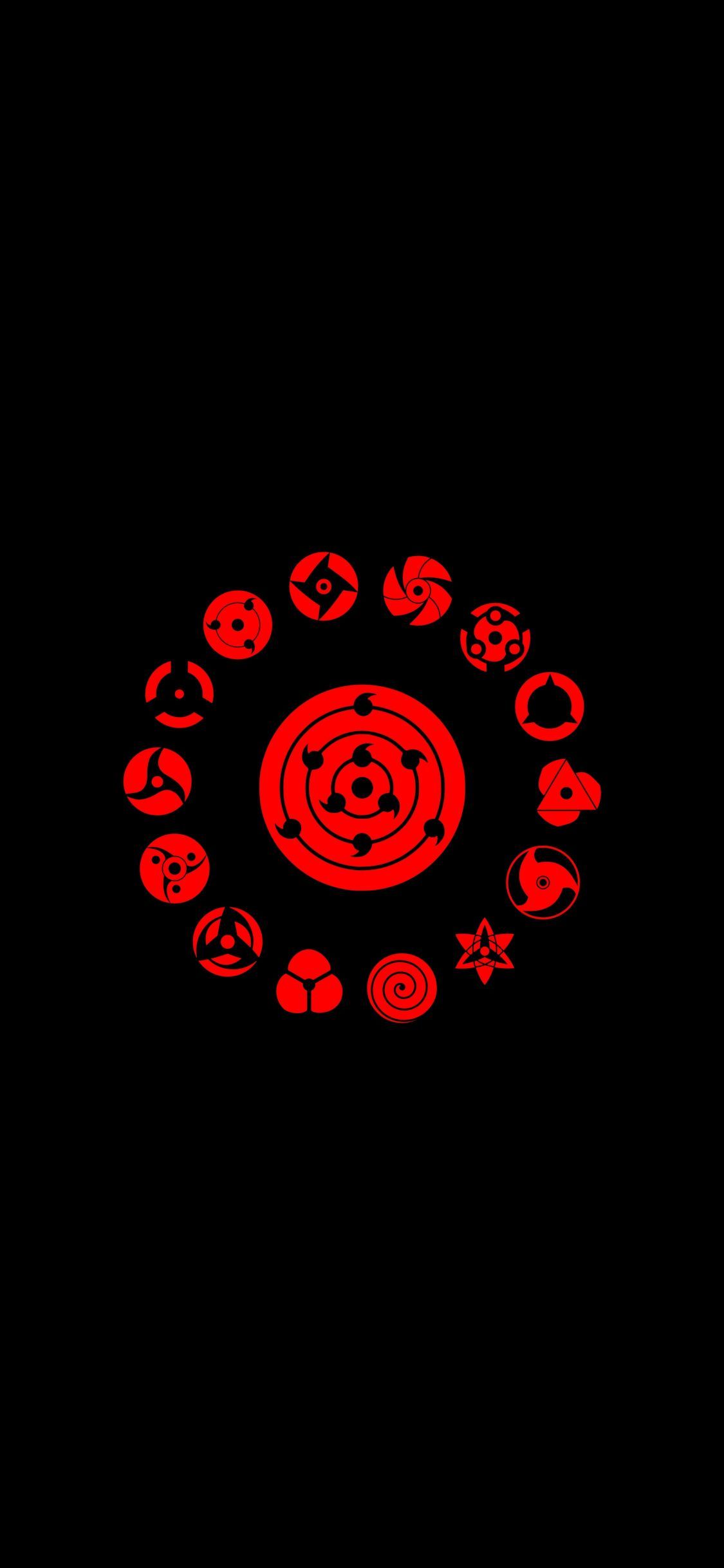 Silhouette gialla Naruto Hokage, 721x1109 Verticale, Xiaomi