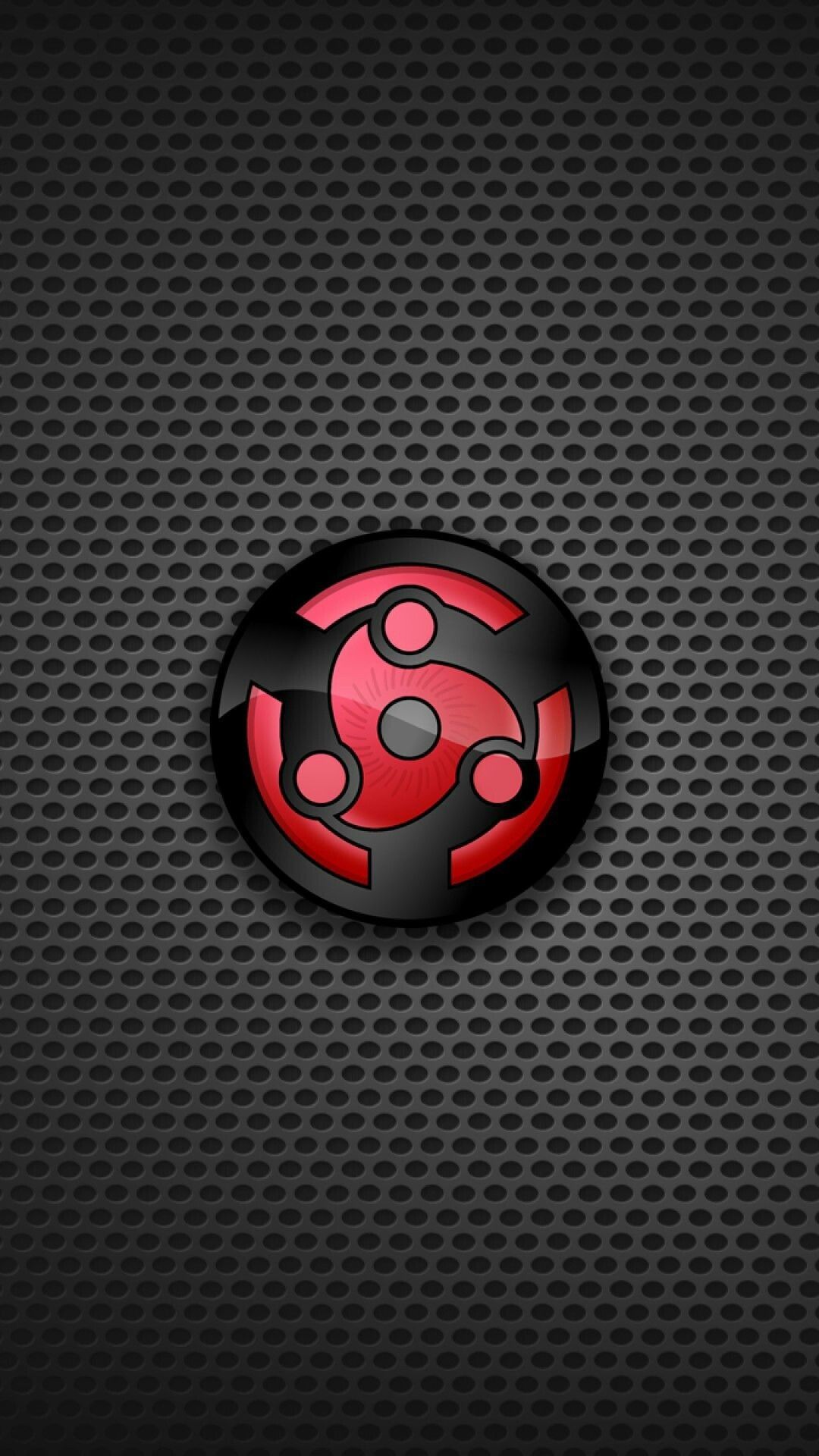 Simbolo Sharingan rosso nero, 1080x1920 Verticale, Samsung Galaxy