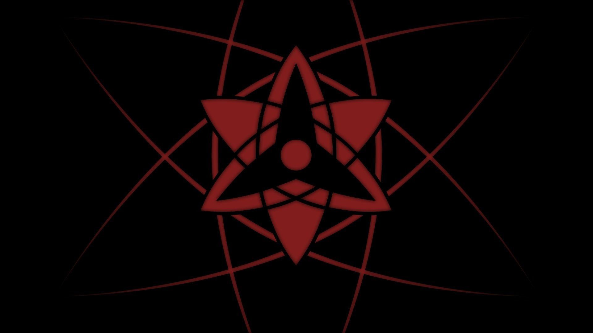 Simbolo Sharingan Uchiha rosso, 1920x1080 Full HD, Desktop