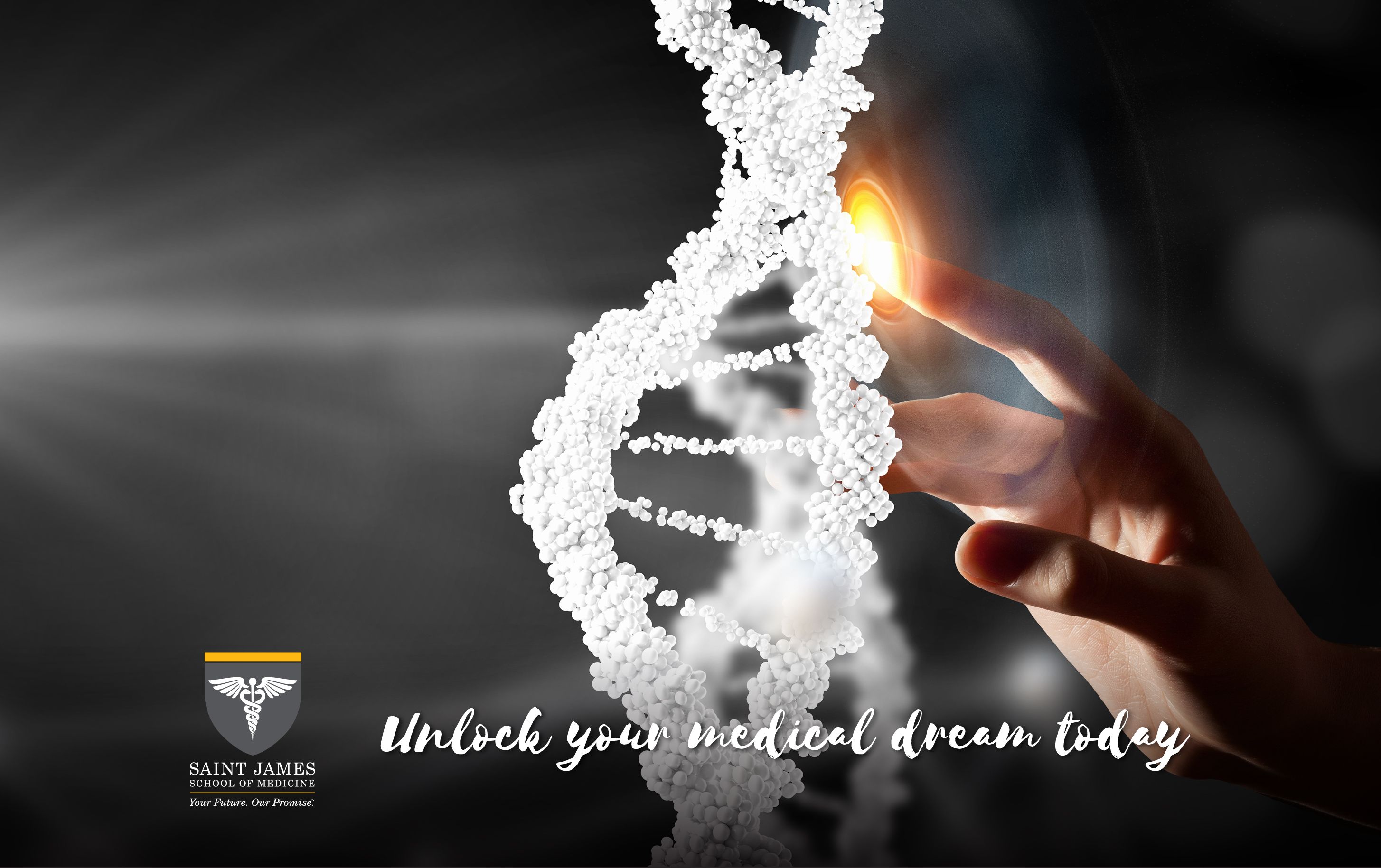 DNA elica e mano, 2909x1829 2K, Desktop