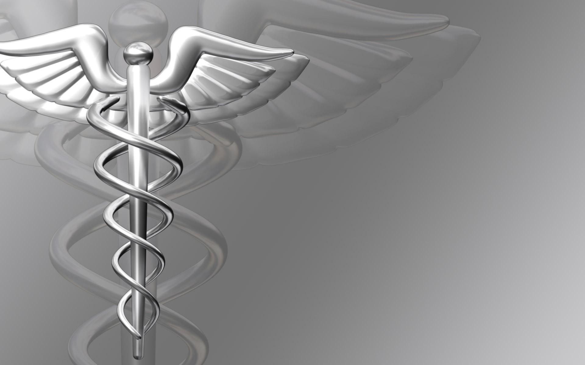 Caduceo argento 3D, 1920x1200 Full HD+, Desktop