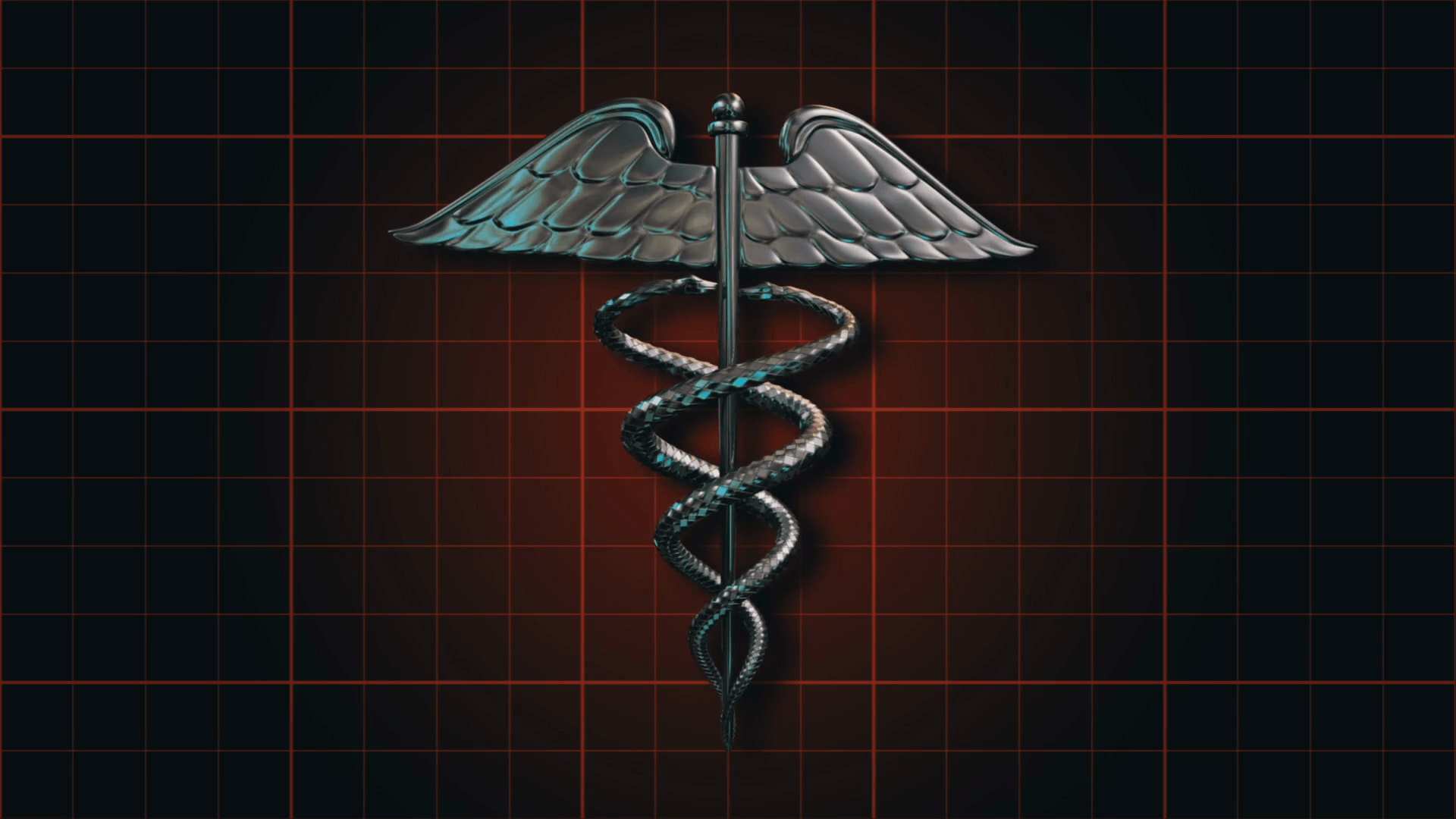 Simbolo caduceo argento medico, 1920x1080 1080p, Desktop