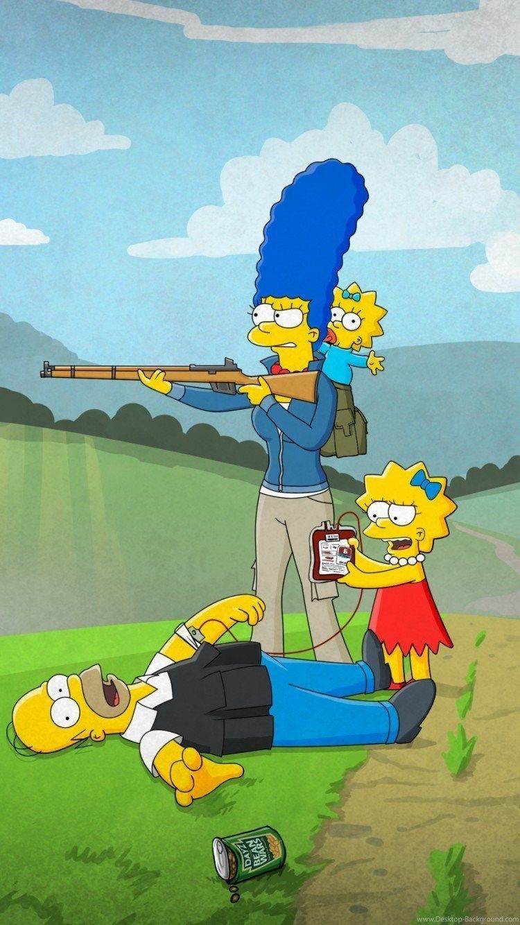 Bart Simpson stile Supreme, New York, 720x1280 Full HD Verticale, iPhone Pro Max