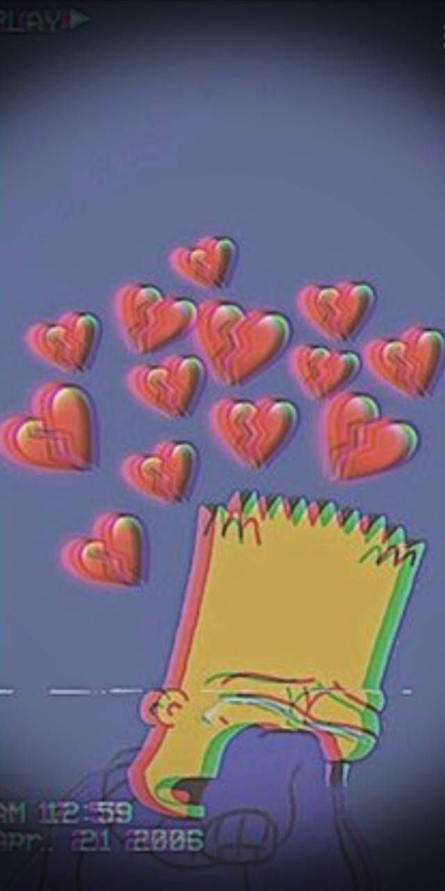 di Bart Simpson Triste, 720x1280 Verticale, Mobile