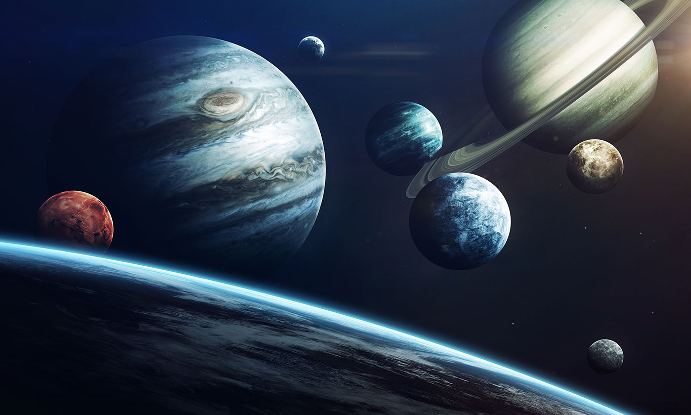 Pianeti del sistema solare, 1366x820 HD, Notebook Gaming