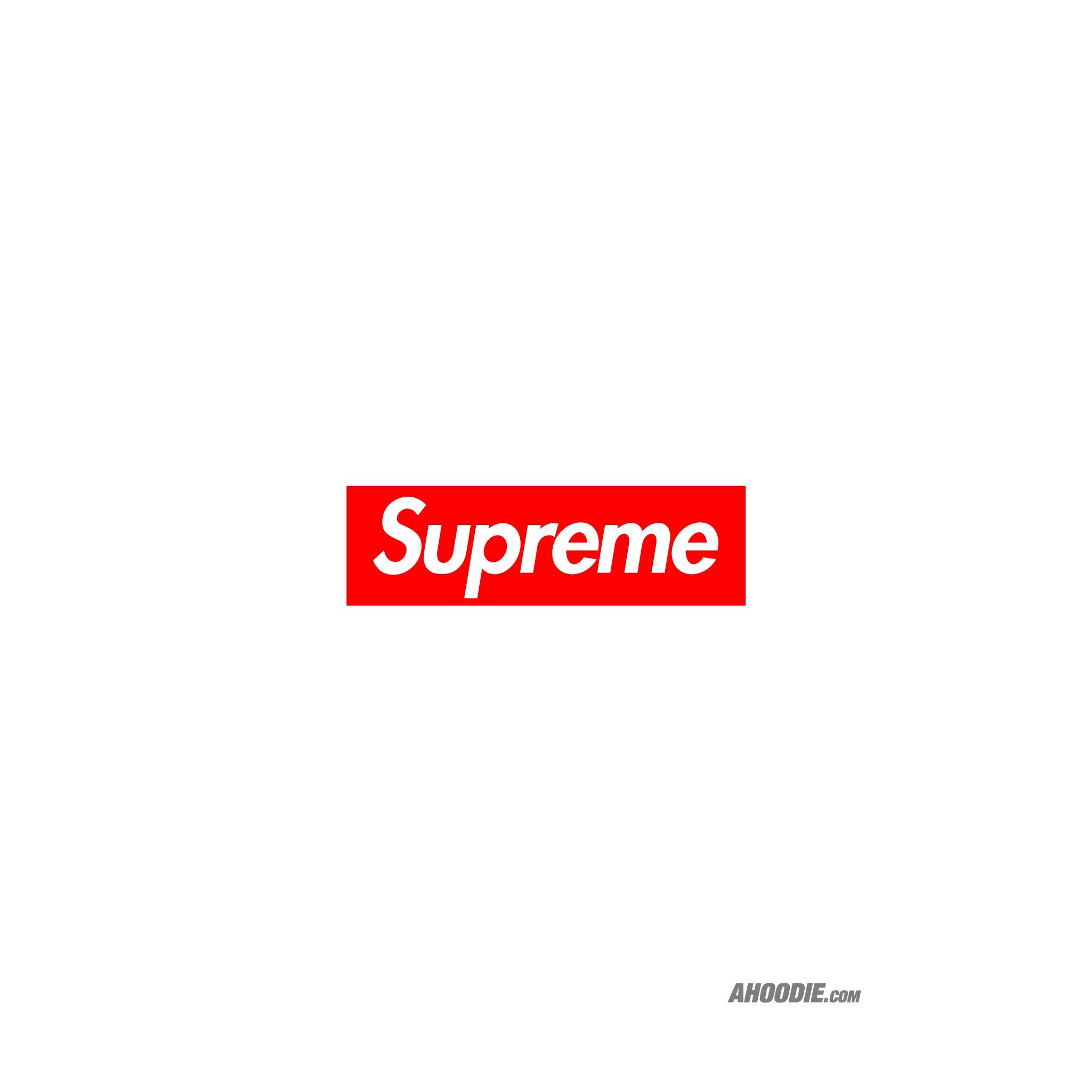 Auto rossa Supreme logo, 3360x1415 21:9, Ultrawide