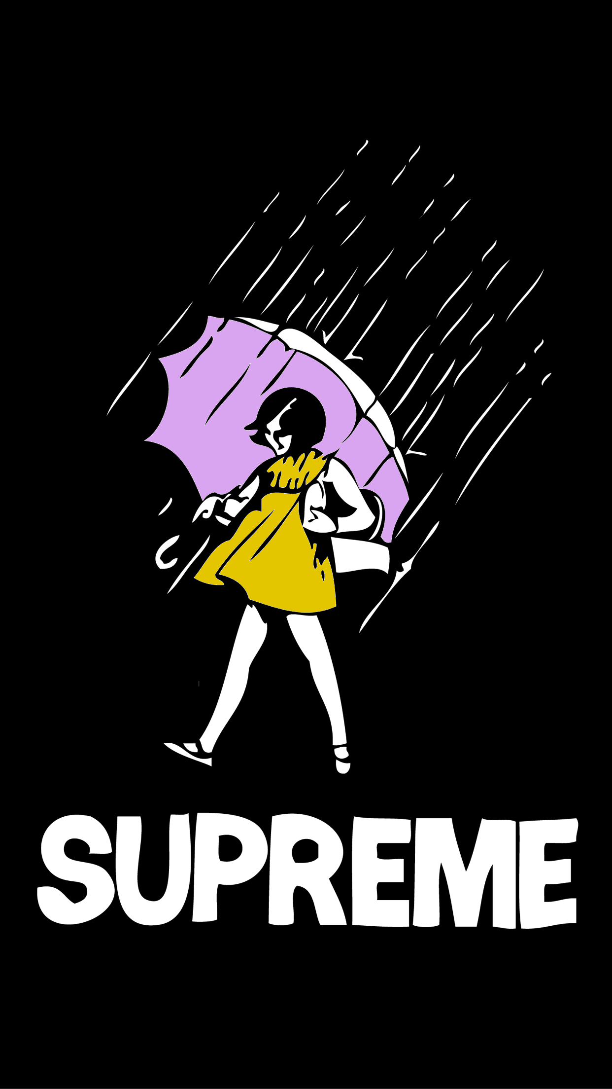 Logo Supreme box rosso, 2049x2049 2K, Desktop