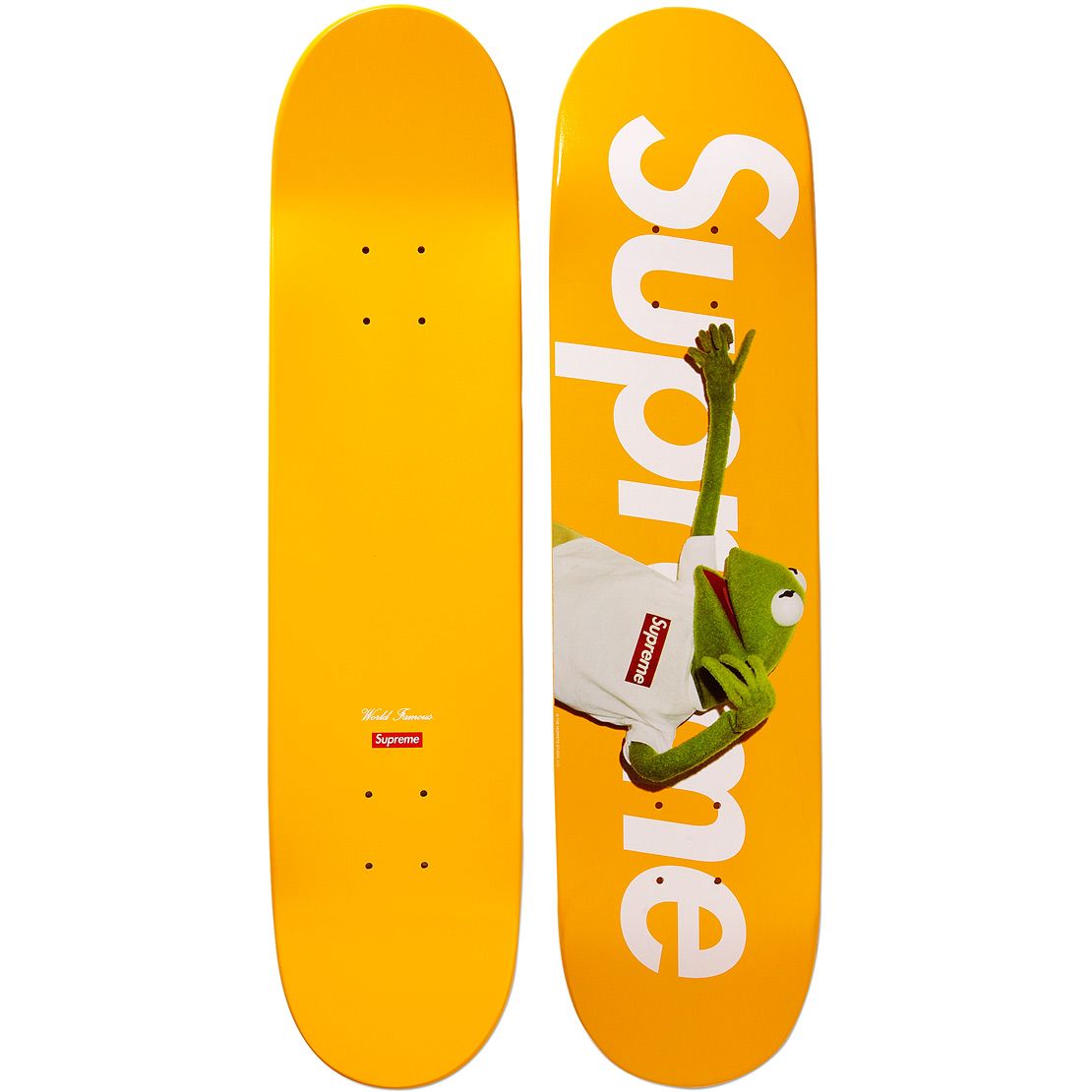 Skateboard Supreme Kermit giallo, 1110x1110 HD, PC Desktop