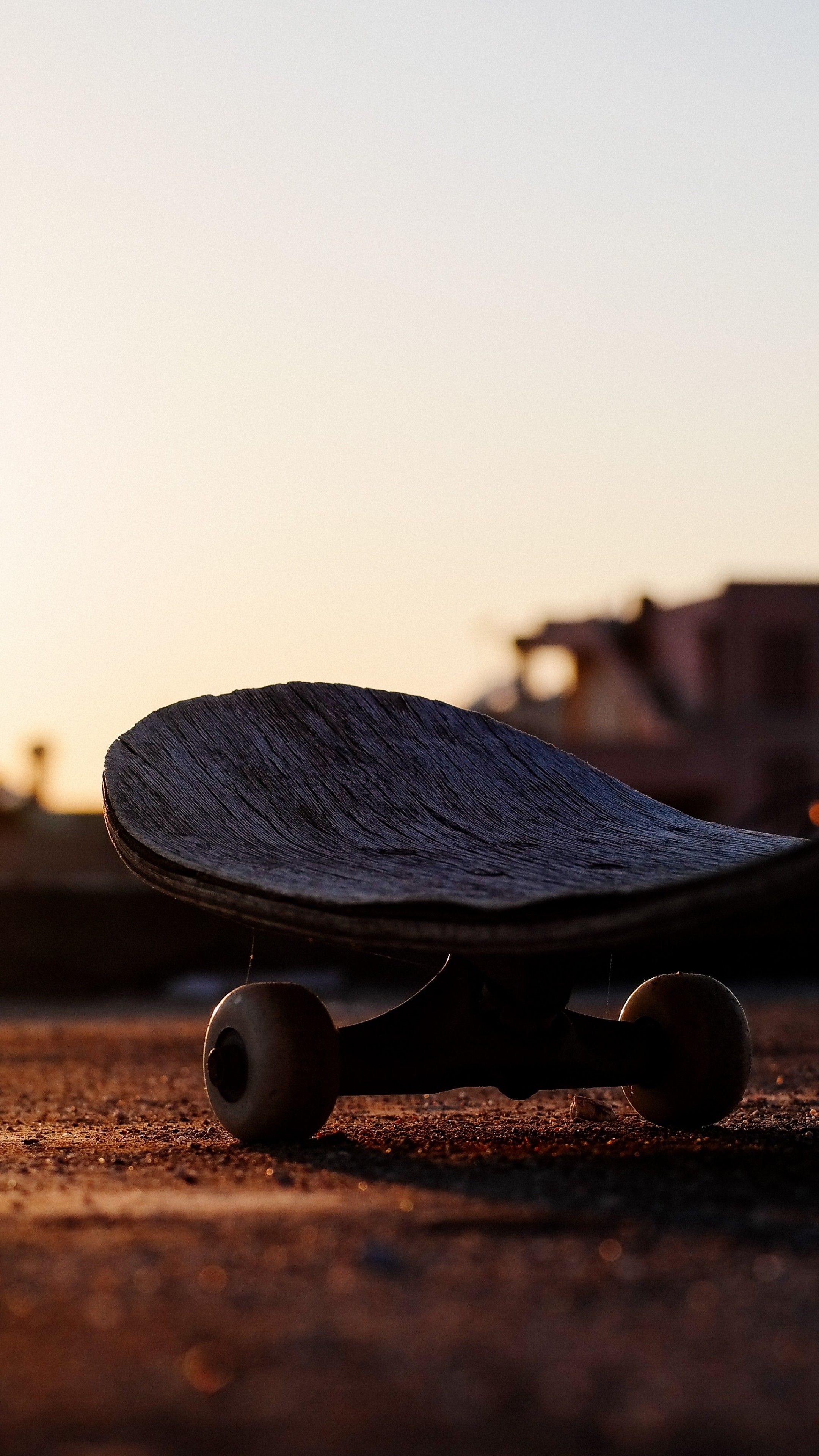 Skateboard al tramonto, 2160x3840 Full HD Verticale, iPhone Pro