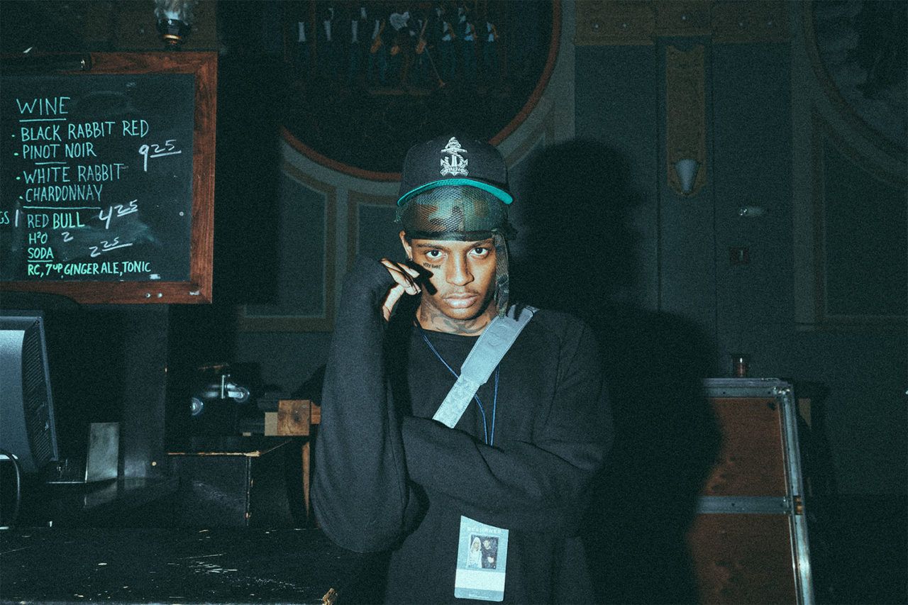 Ski Mask the Slump God collage rosso, 1600x2560 Full HD Verticale, Smartphone