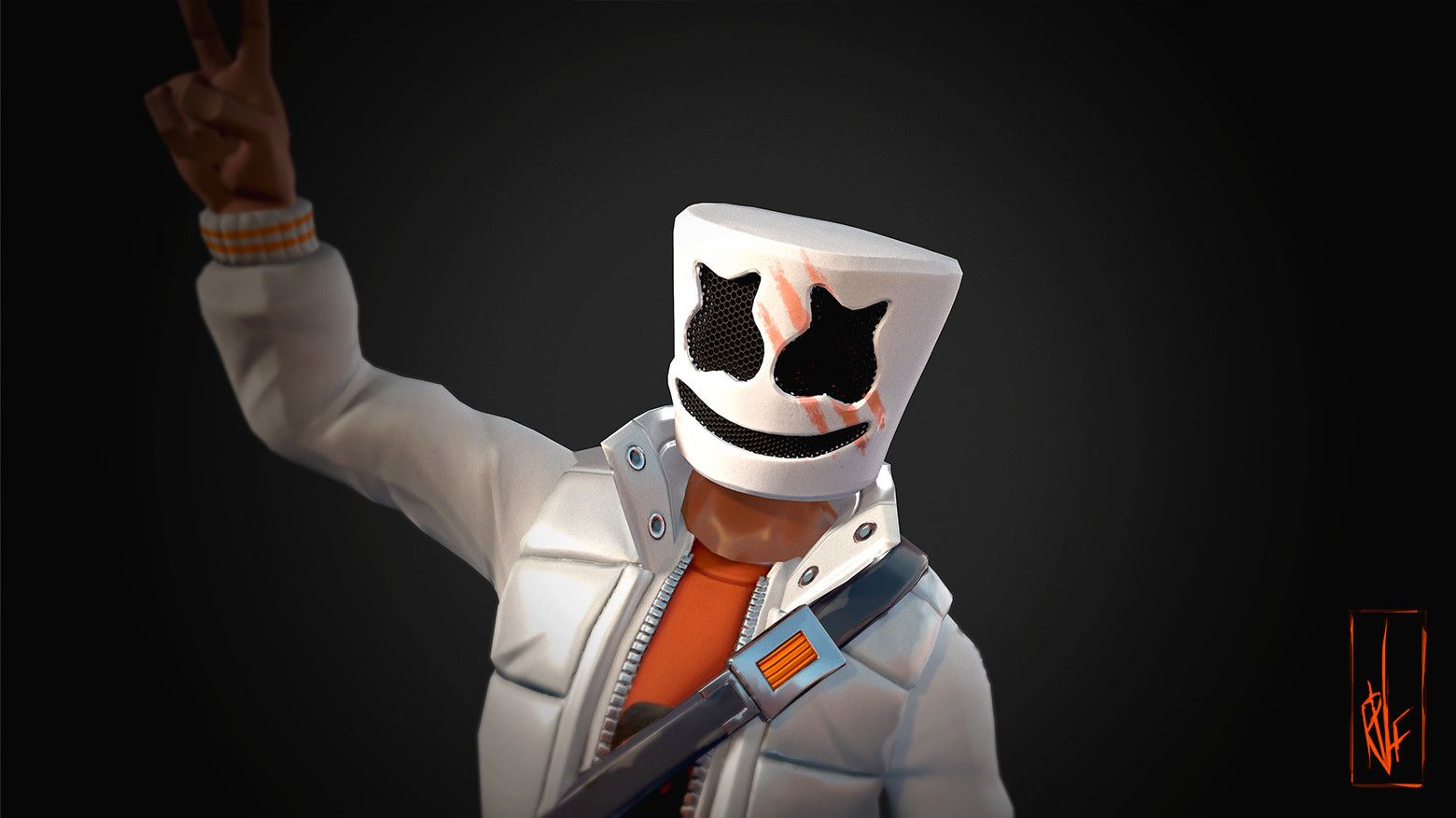 Skin Fortnite Halloween Cauchemars, 1920x1080 Full HD 1080p, Laptop