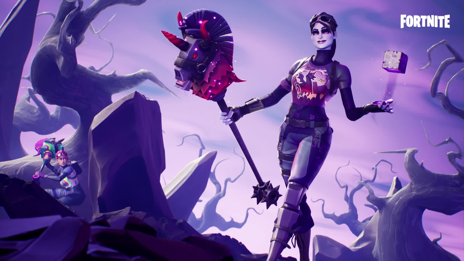 Skin Fortnite Halloween viola, 1920x1080 1080p, Laptop