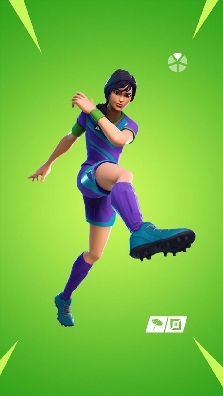 Fortnite skin calcio viola, 720x1280 Full HD Verticale, Smartphone