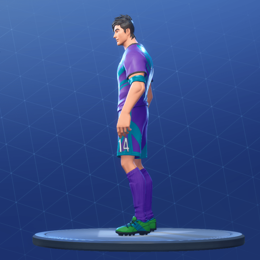 Skin calcio Fortnite viola, 906x906 HD, Desktop