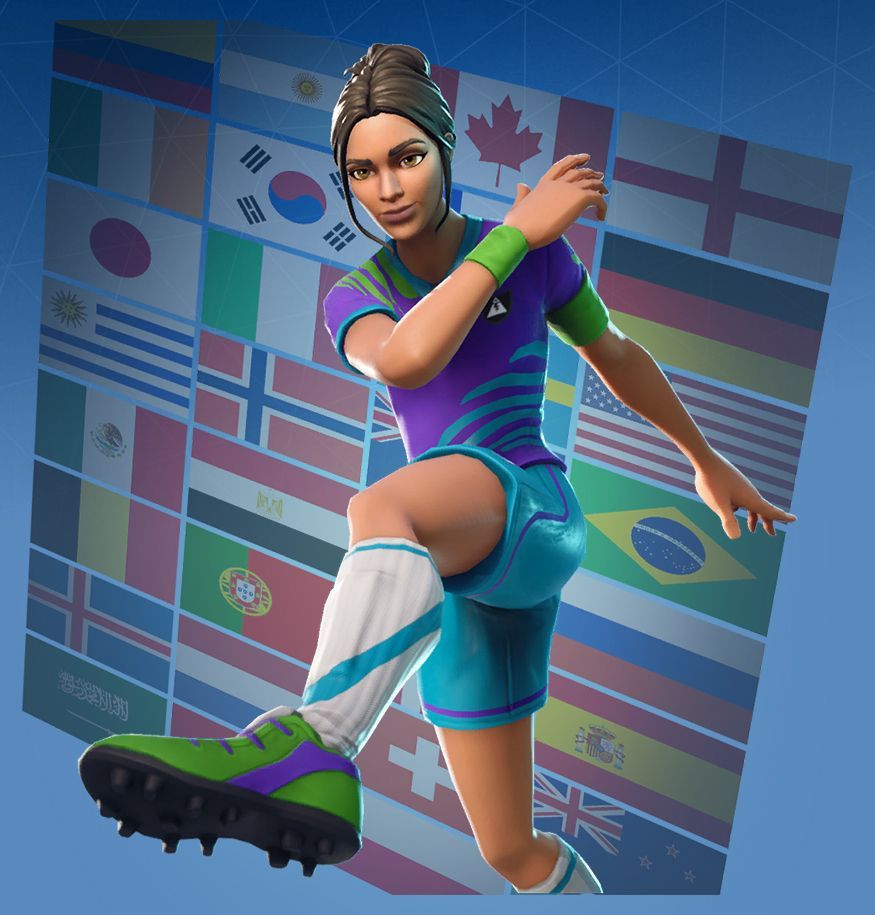 Fortnite skin calcio stadio, 1280x720 720p, PC