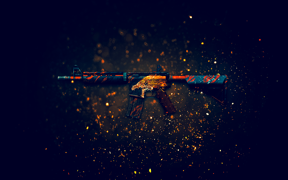 Fucile skin CS:GO particelle, 1200x750 HD, ROG Asus Laptop