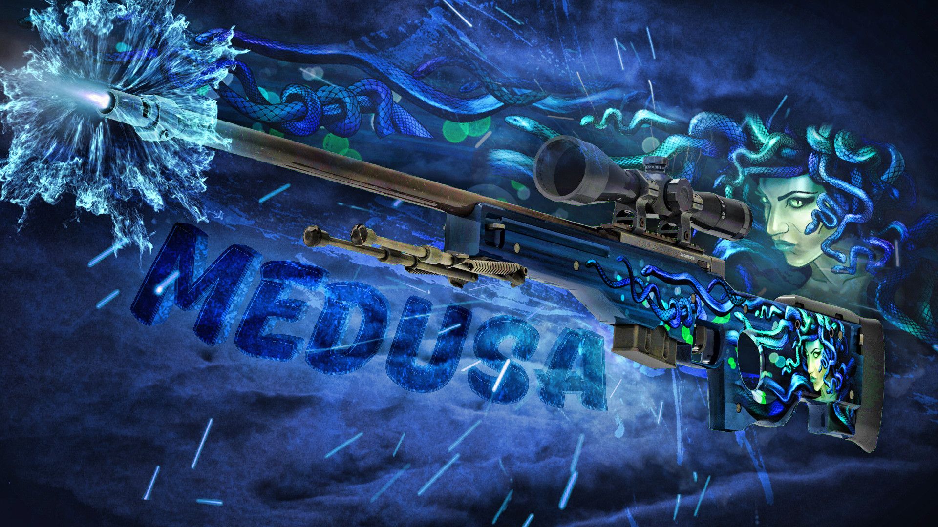 Pistola con skin CS:GO, 1600x900 HD, Desktop