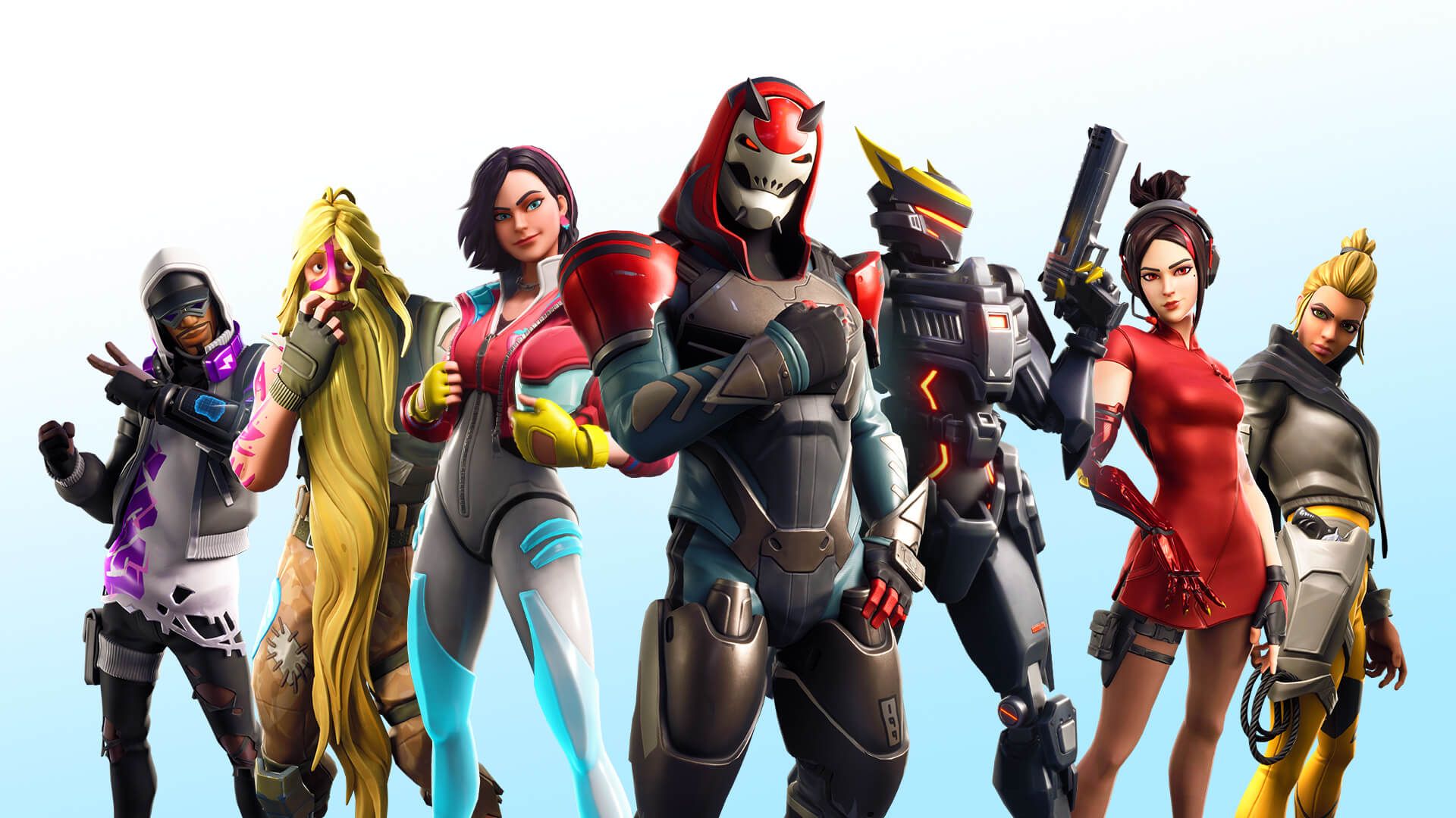 Skin robotica rosa Fortnite, 1300x650 720p, iMac