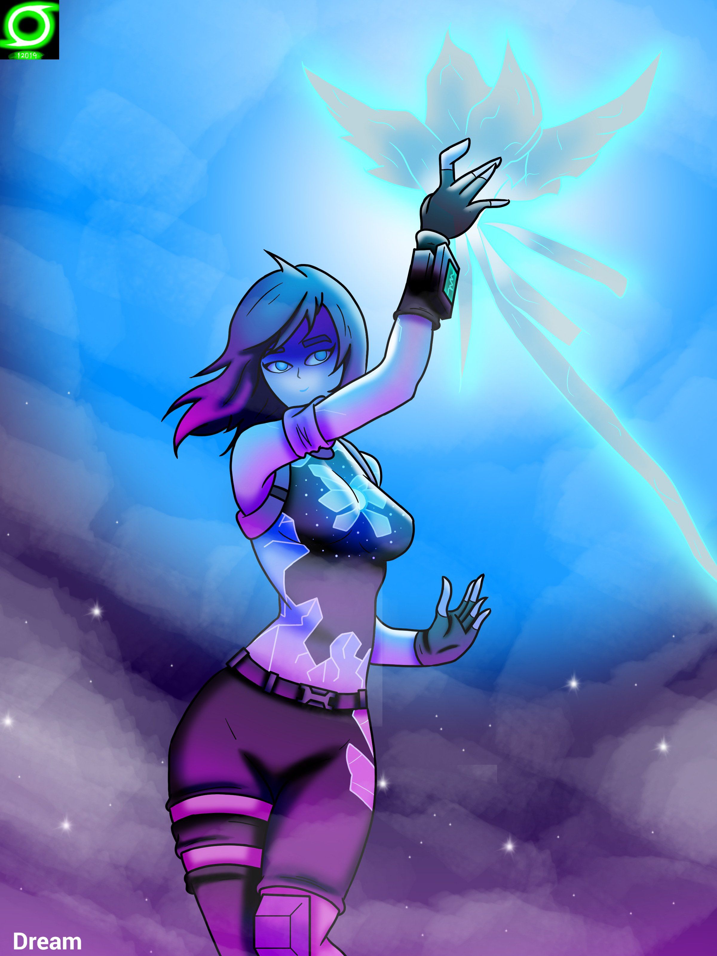 Fortnite skin Dream carina, Epic Games, 2400x3200 Full HD Verticale, iPhone