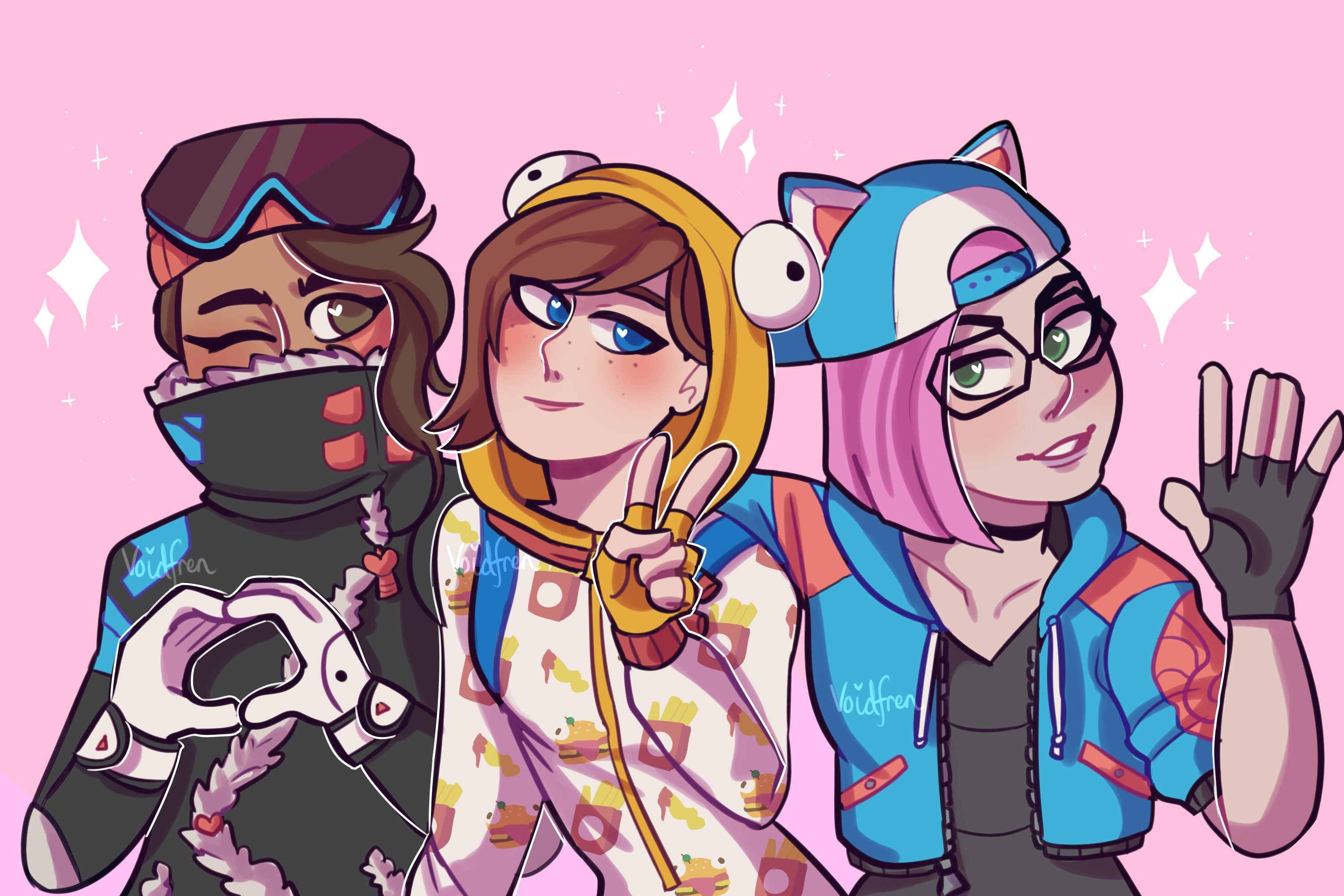 Skin femminili carine Fortnite, 3000x2000 WQXGA, Monitor Gaming