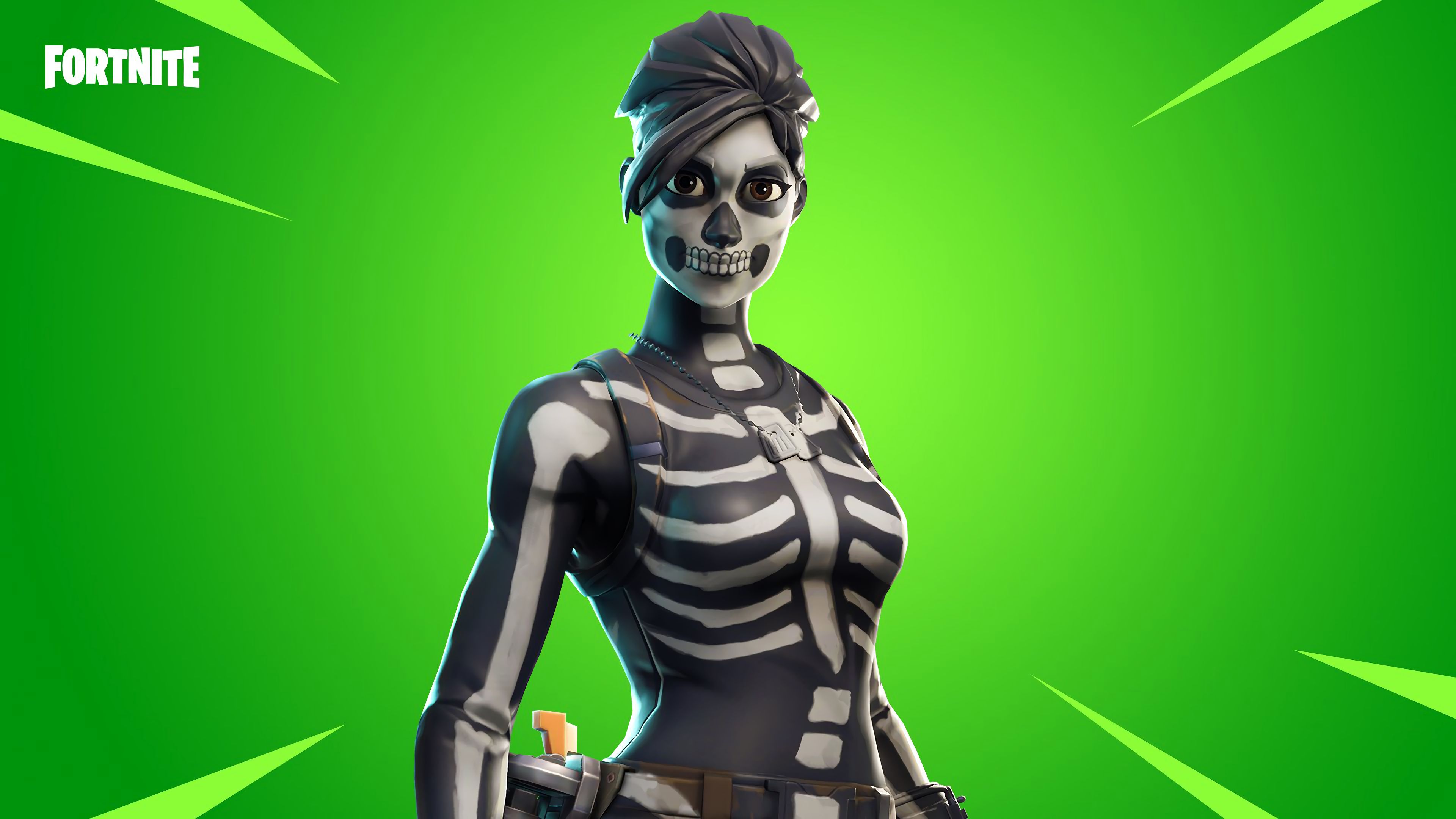 Skin Fortnite su trave metallica, 1600x900 HD Ready, Laptop