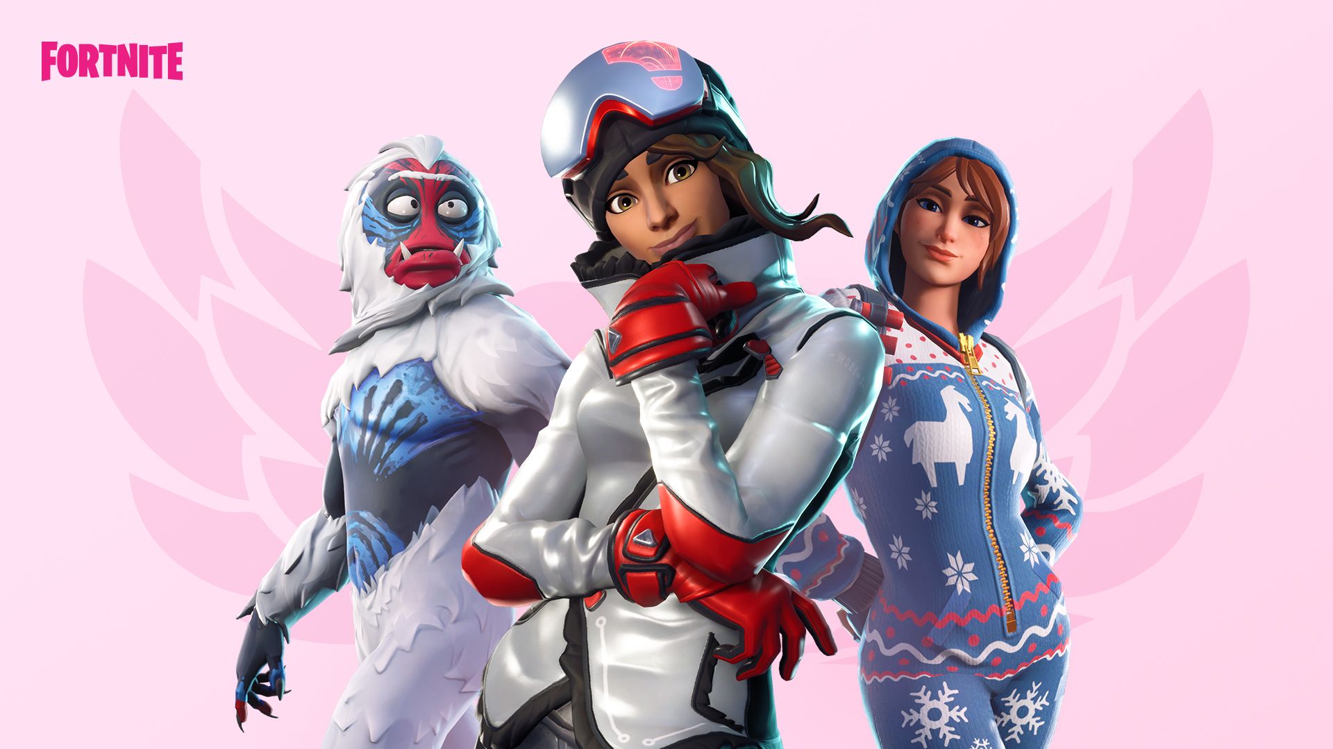 Skin femminile Fortnite blu, 1600x1600 900p, Desktop