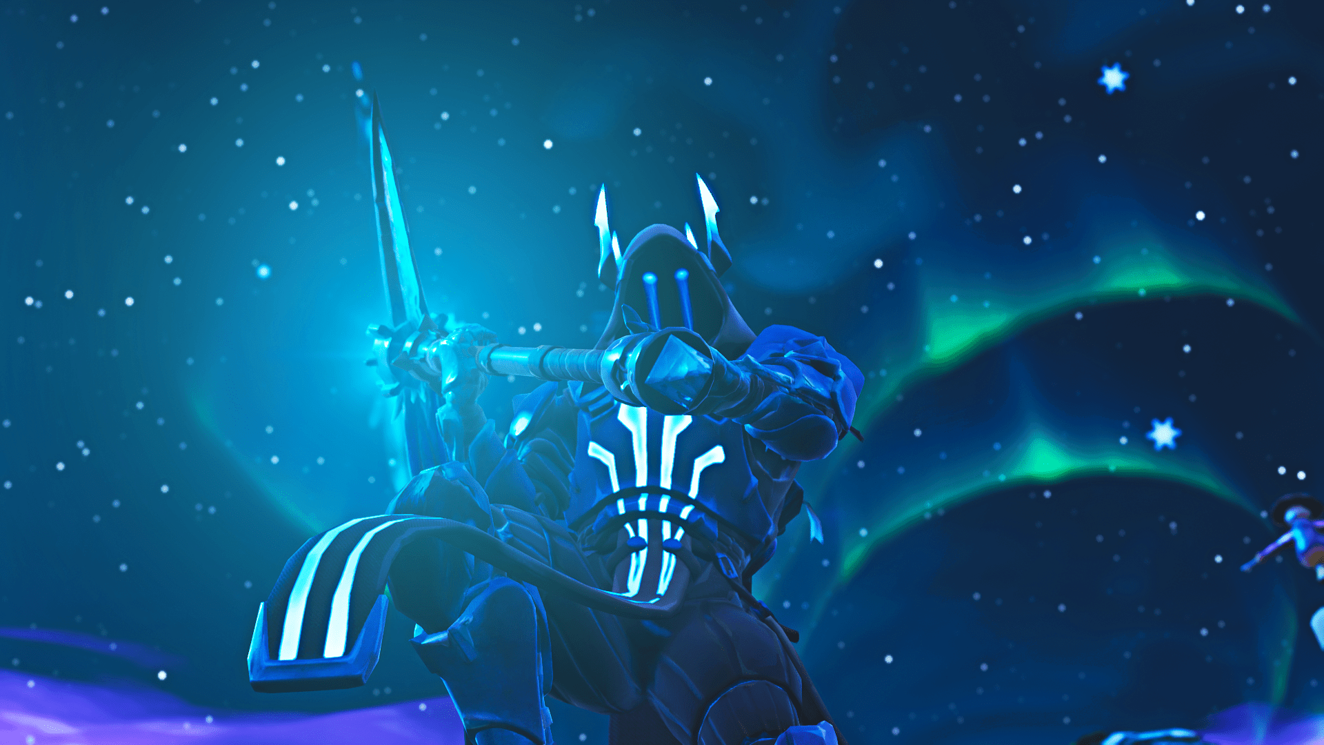 Ice King Fortnite a cavallo, skin, 1920x1080 Full HD 1080p, PC