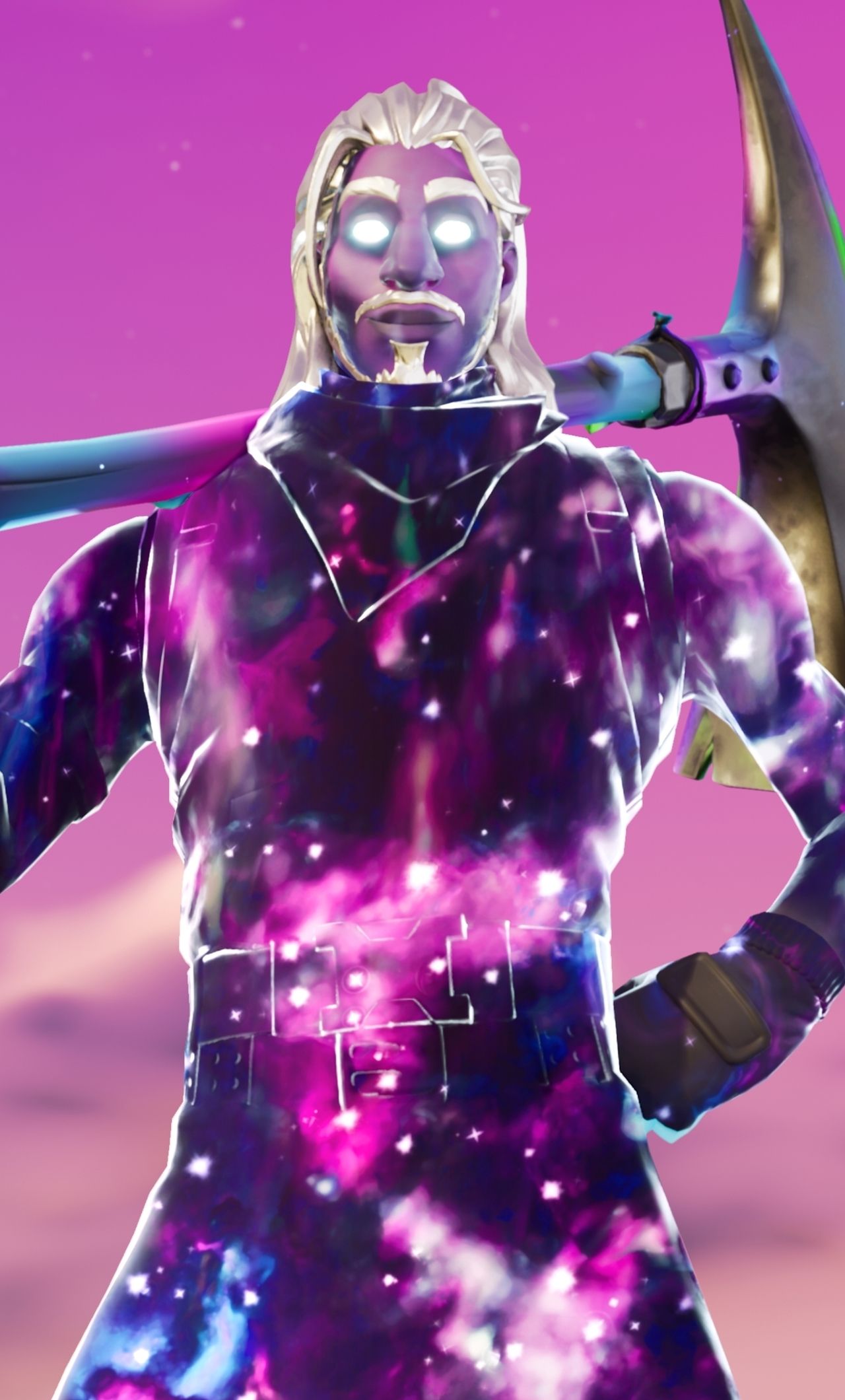 Skin Galaxy Fortnite, 1280x2120 Full HD Verticale, iPhone