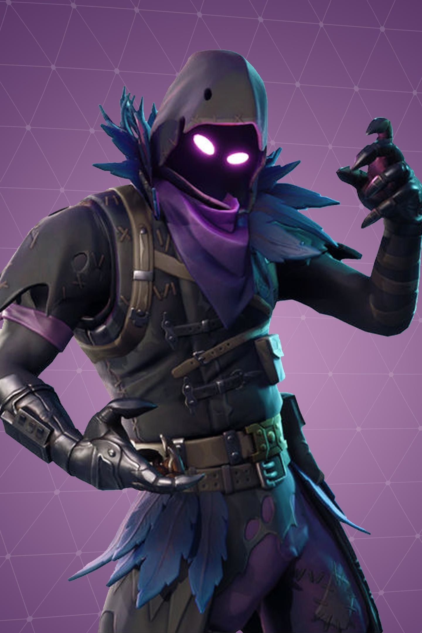 Skin Raven Fortnite, 1440x2160 Full HD Verticale, Smartphone
