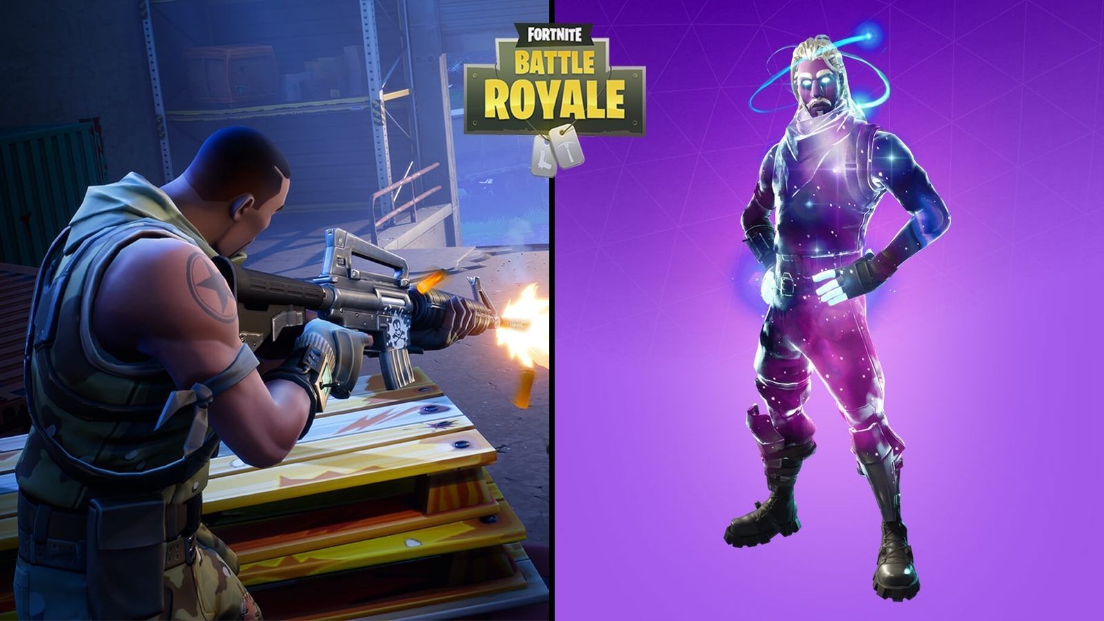 Skin Galassia Fortnite astronauta, 1920x1080 Full HD 1080p, PC