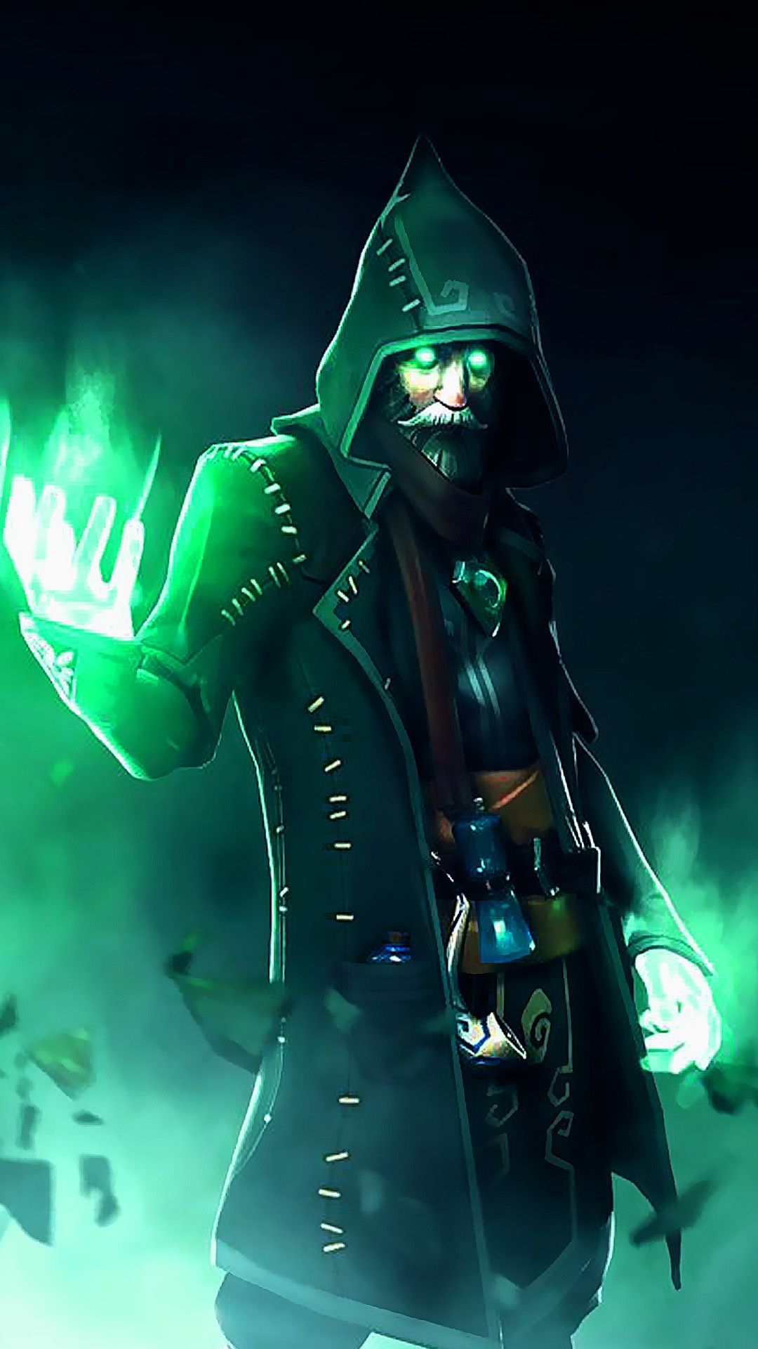 Skin Galassia Fortnite verde, 1080x1920 Verticale, Telefono
